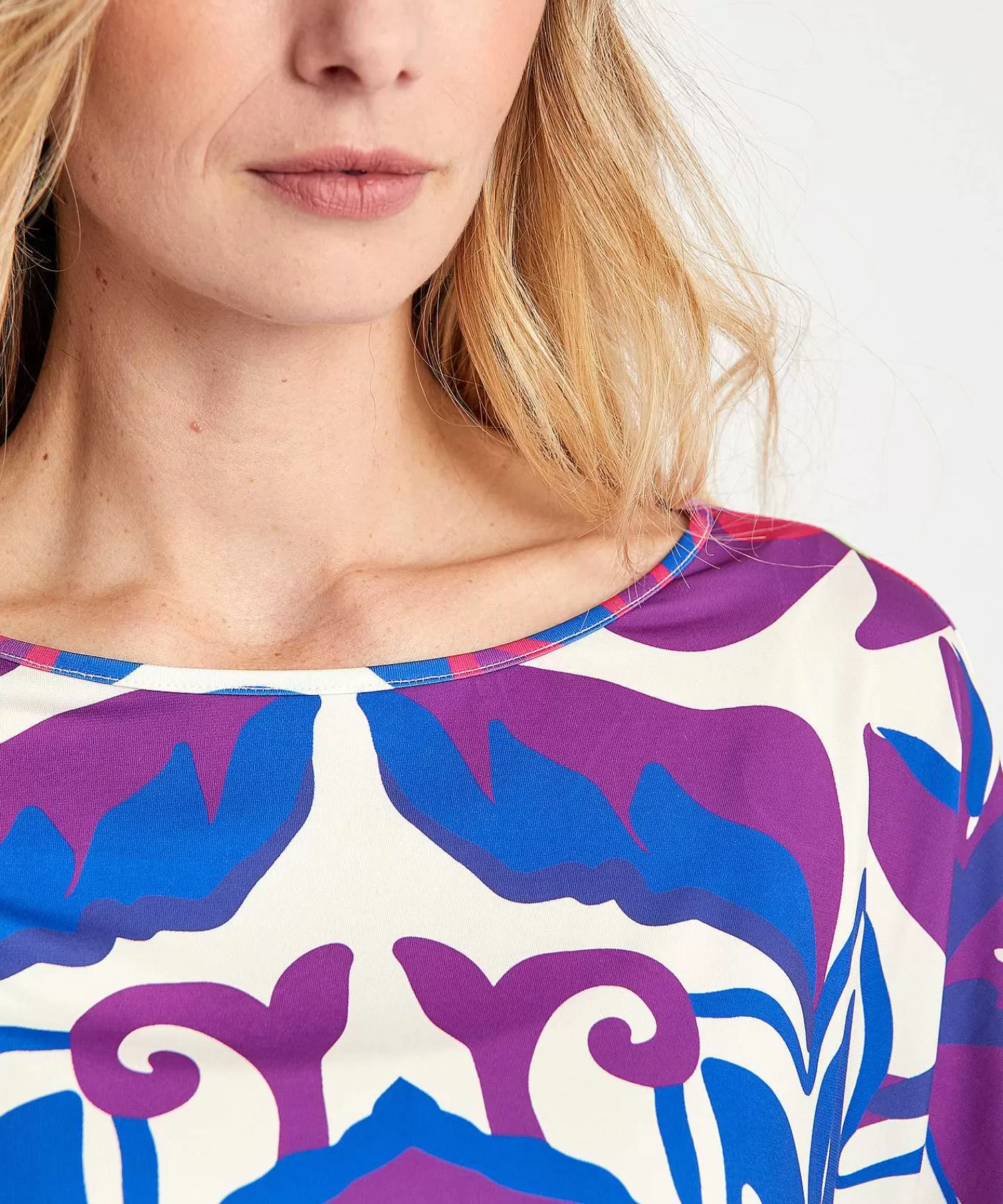 OUI Camisa Slinky Flor Grande Store