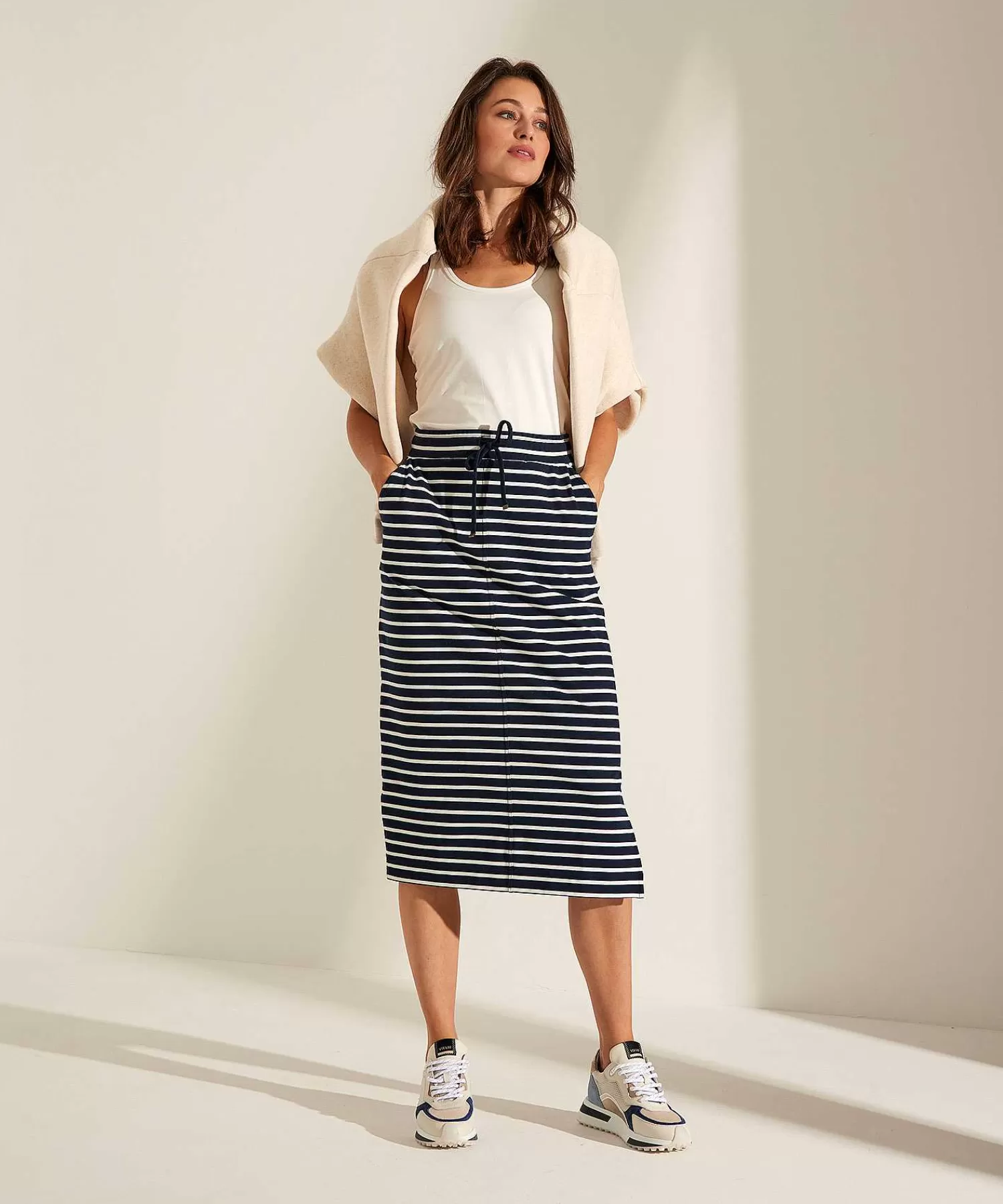 * Camiseta Sin Mangas Essentials Con Espalda Cruzada Y Lurex Online