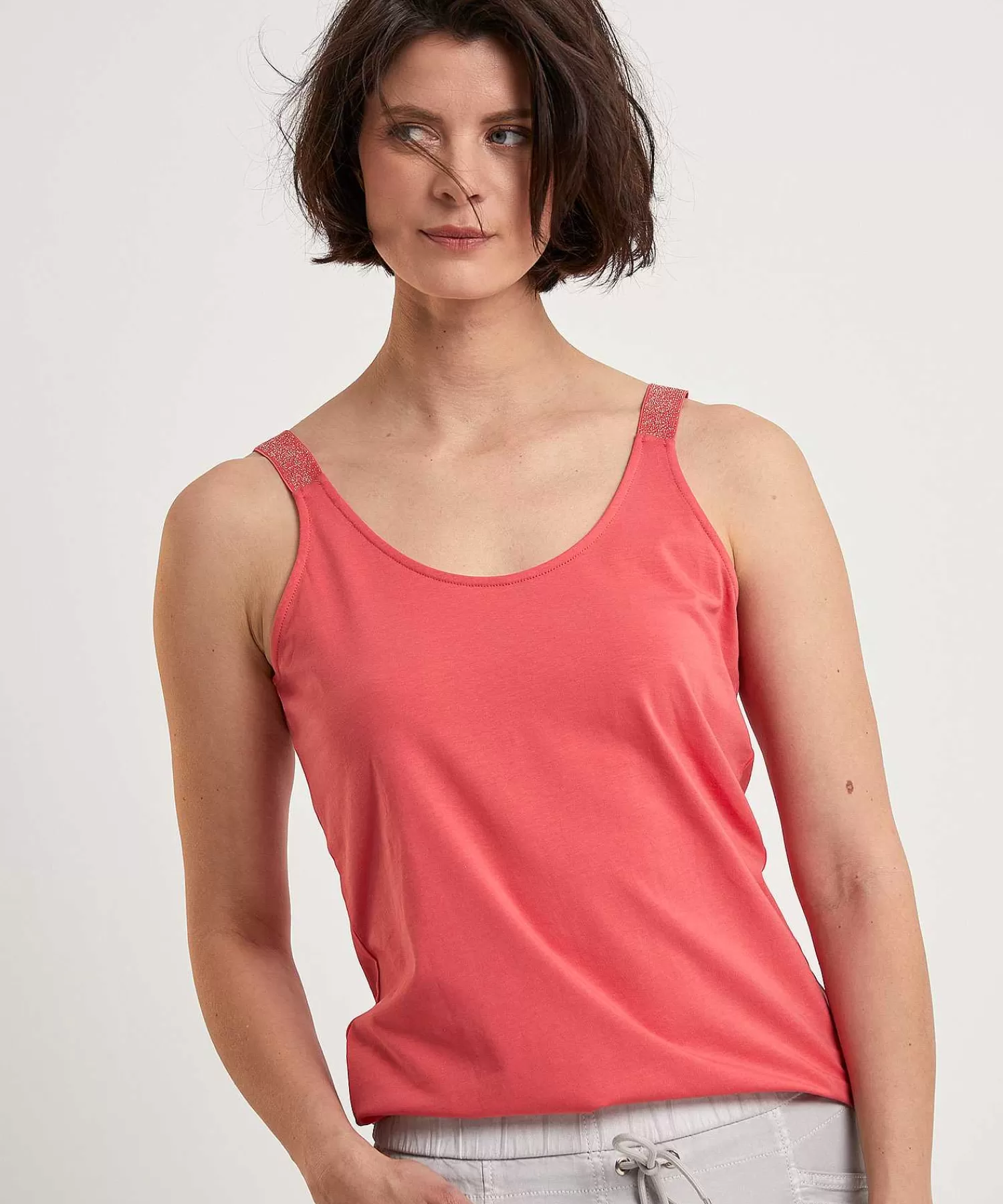 Summum Camisola Reversible Lurex Best Sale