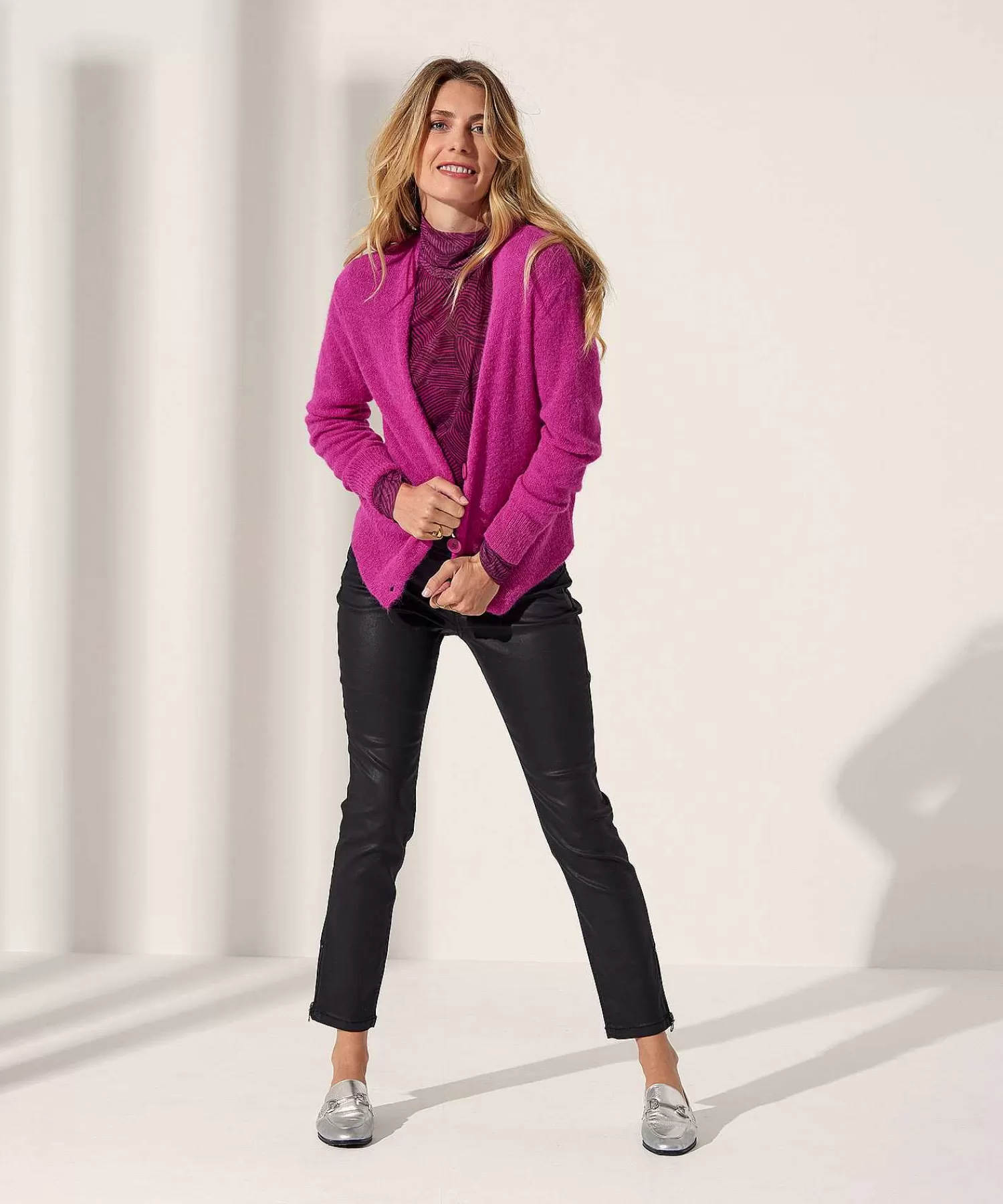 GIULIA E TU Cardigan Con Botones Cheap