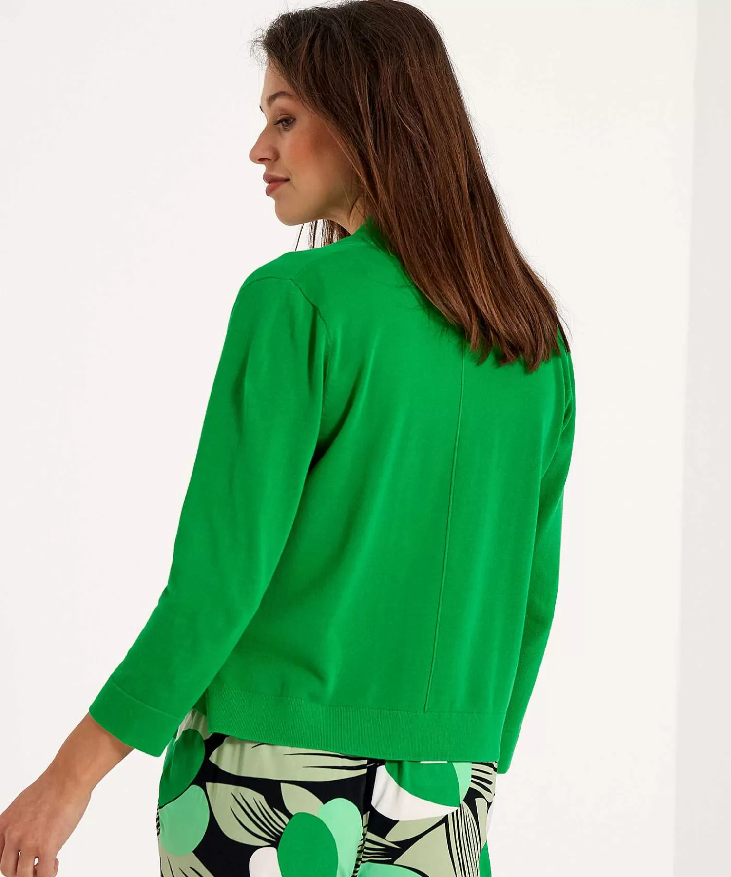 KYRA Cardigan Con Manga 3/4 Aaf Flash Sale