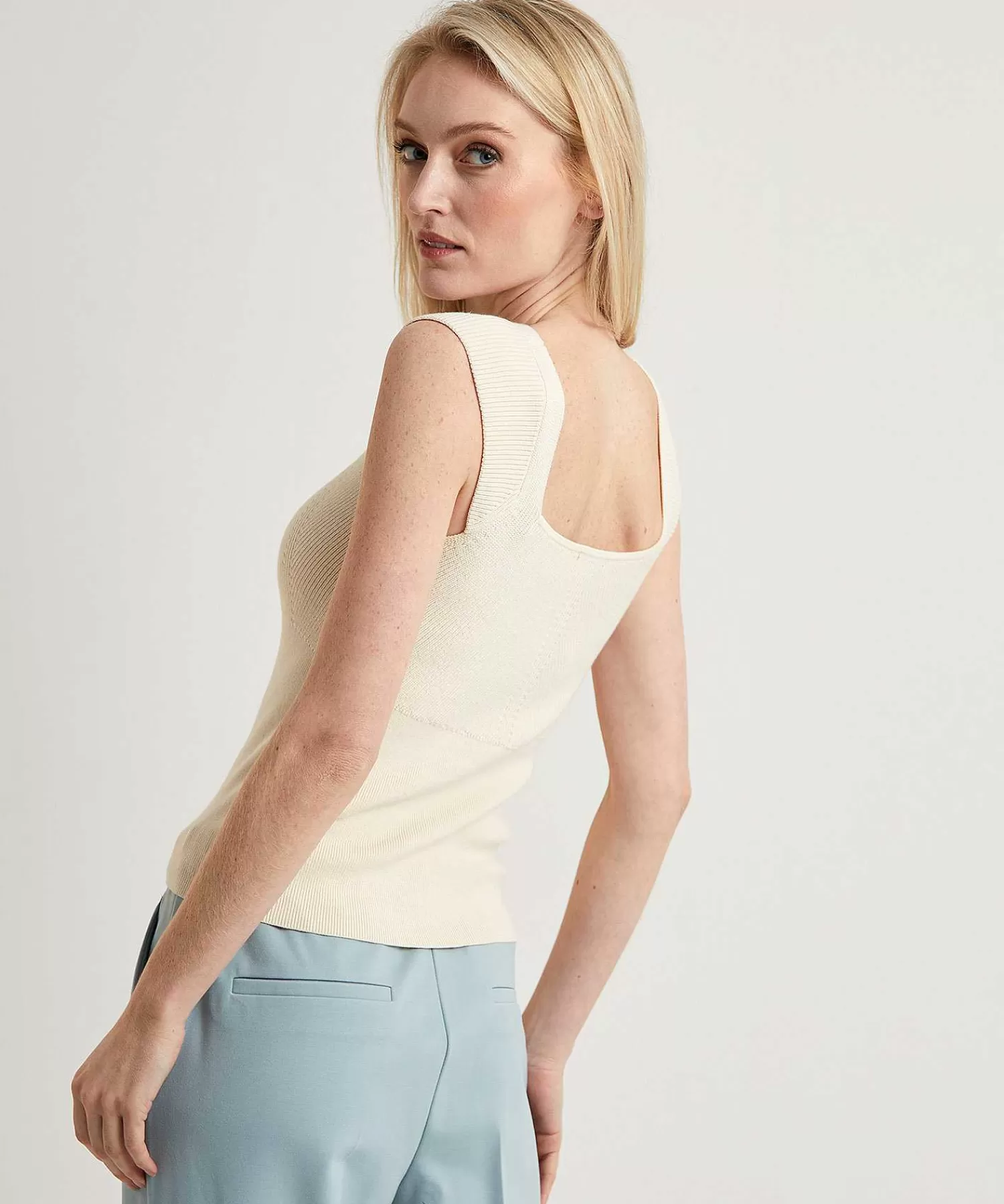 Caroline Biss Sueter Manga Casquillo Sale