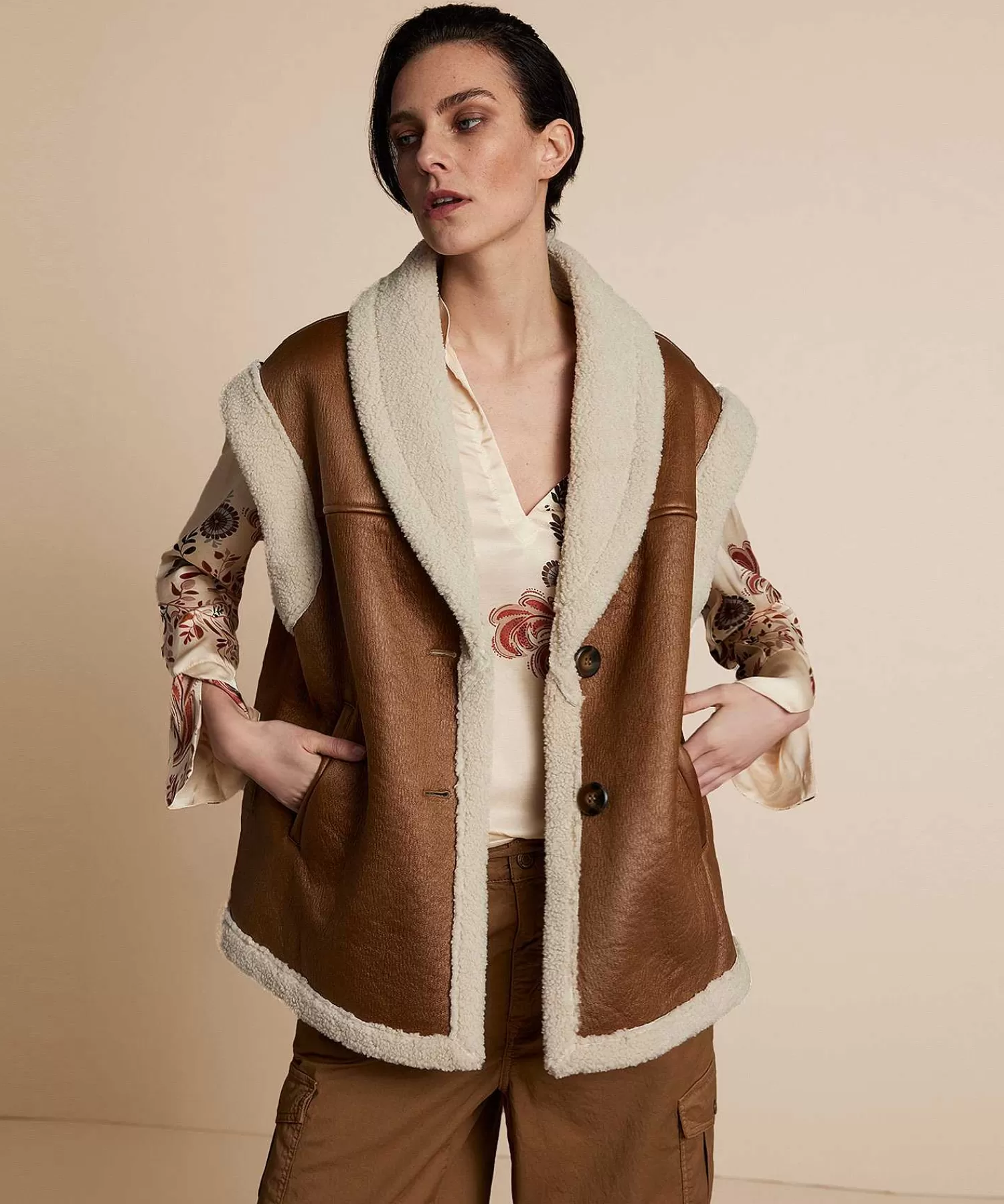 Summum Chaleco Lammy Oversize Best