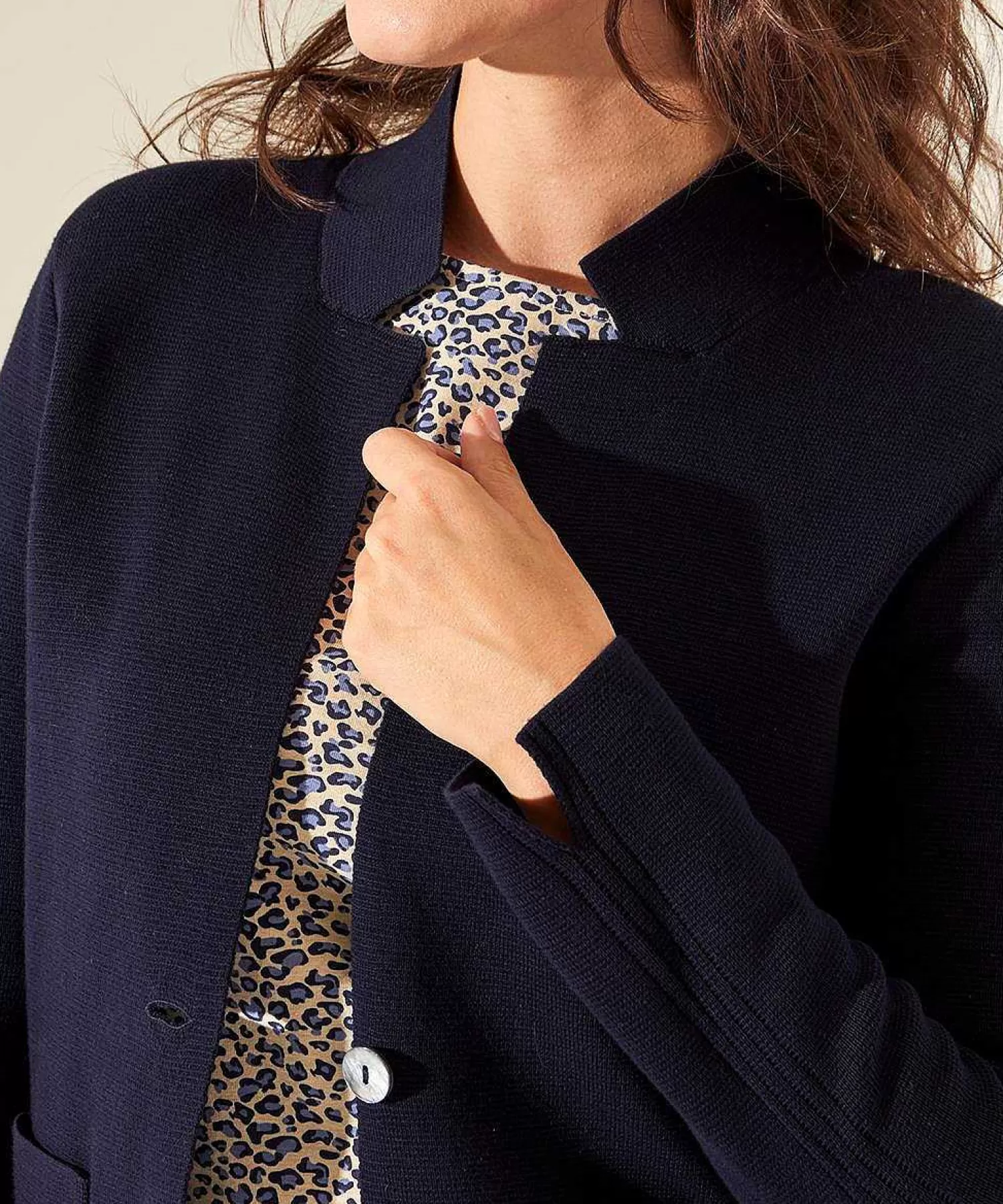 * Chaleco Tipo Blazer Puntaknit Outlet