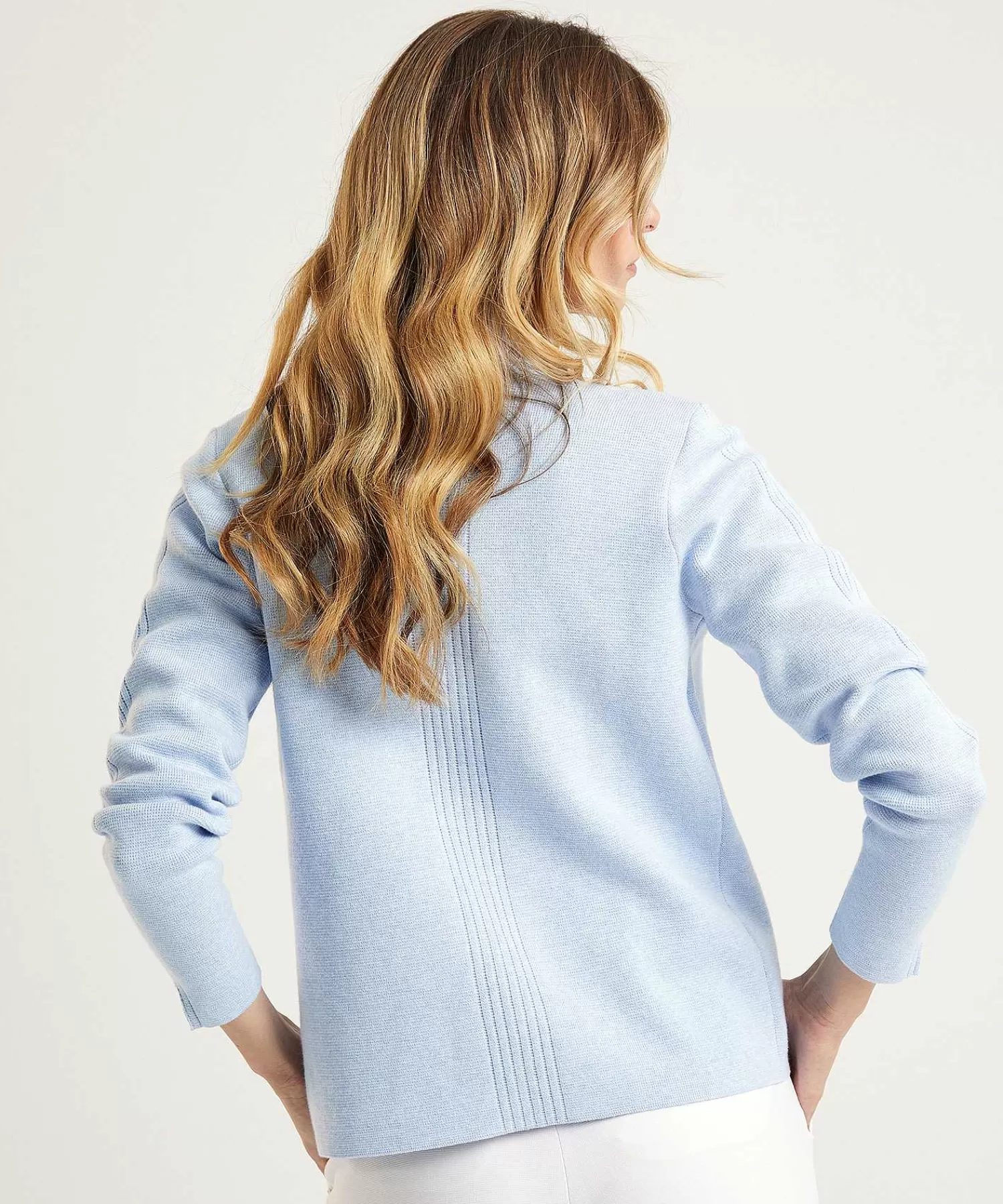 * Chaleco Tipo Blazer Puntaknit Shop