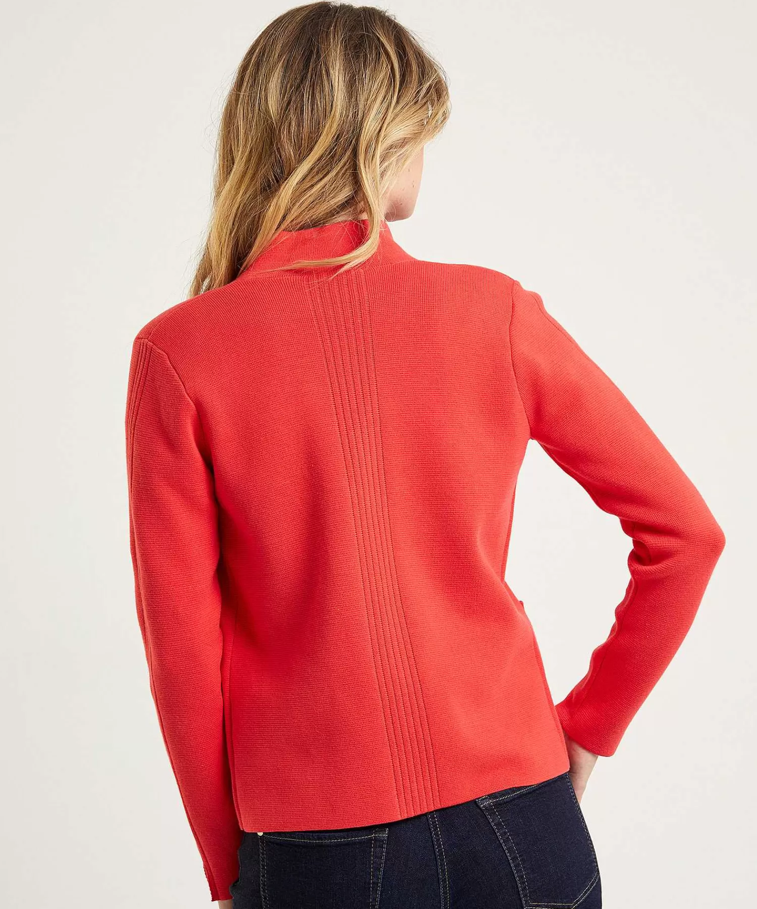 * Chaleco Tipo Blazer Puntaknit Fashion