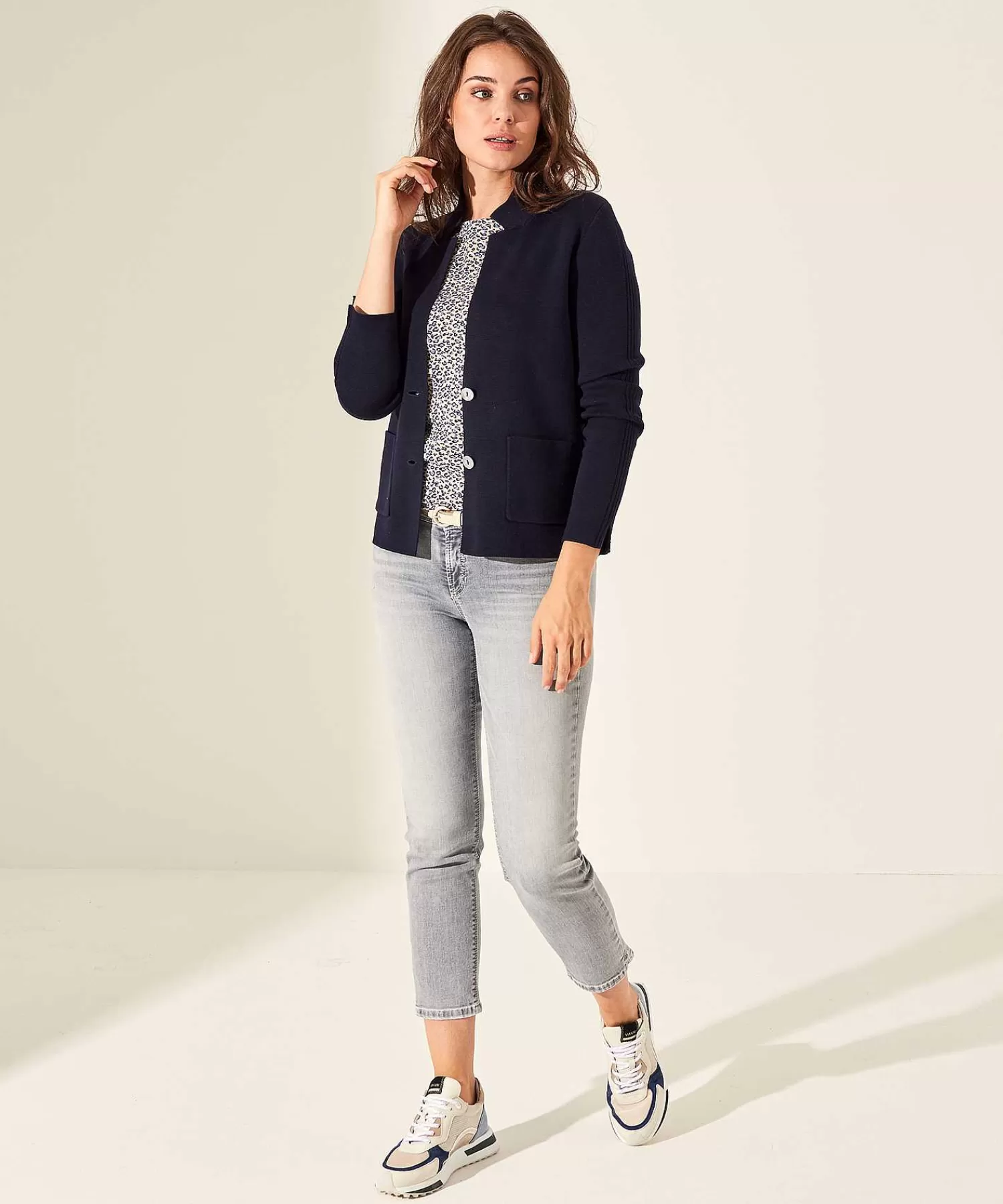 * Chaleco Tipo Blazer Puntaknit Outlet