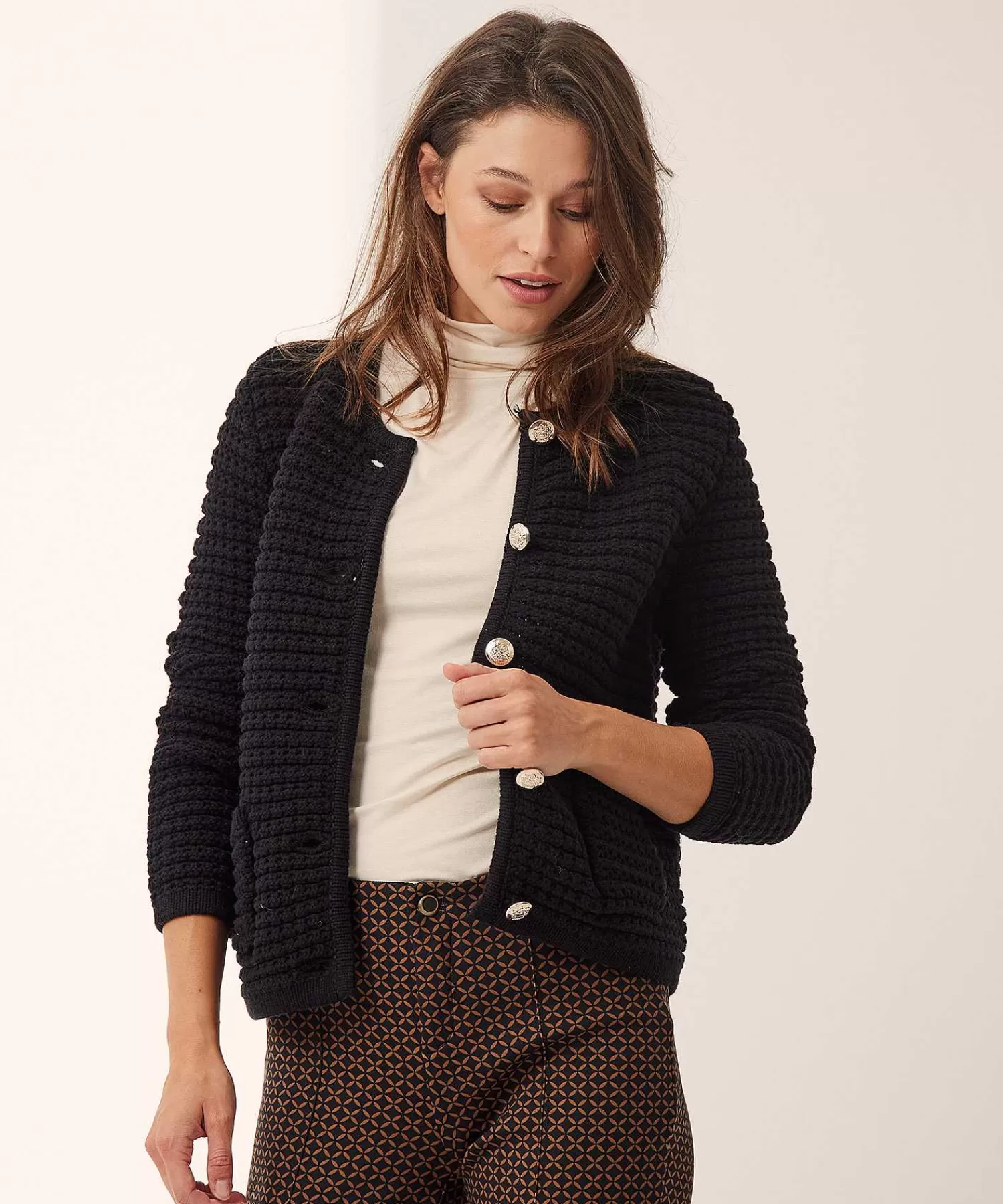 Emotions Chaleco Tipo Blazer Fantasia Con Botones De Canale Shop