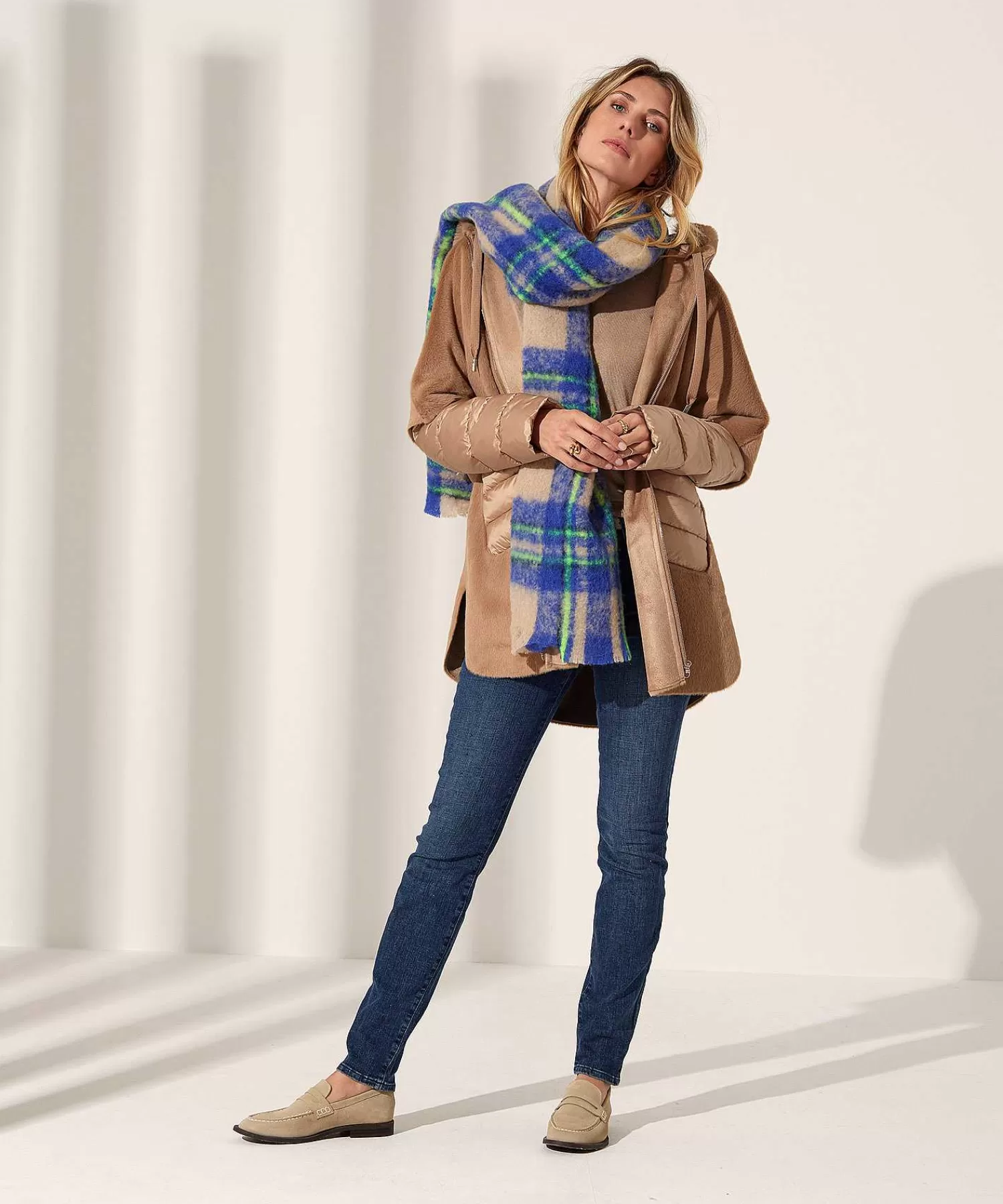 Milestone Chaqueta De Pelo Divertida Con Detalles Acolchados De Sunny Store