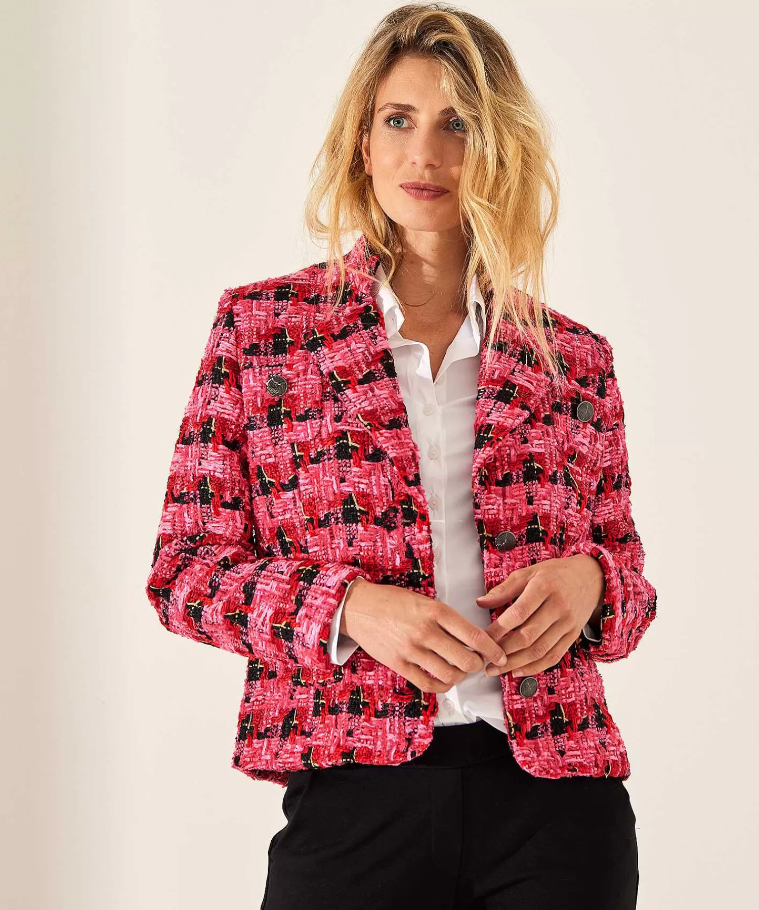 Leo & Ugo Chaqueta De Tweed Boucle Fashion