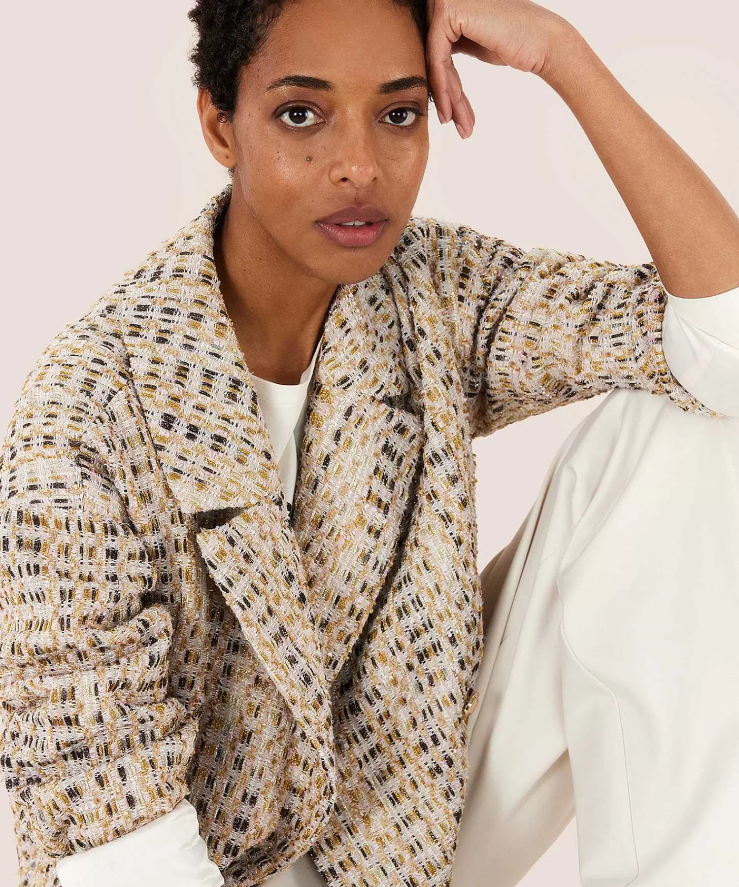 Summum Chaqueta De Tweed Definitiva Best Sale