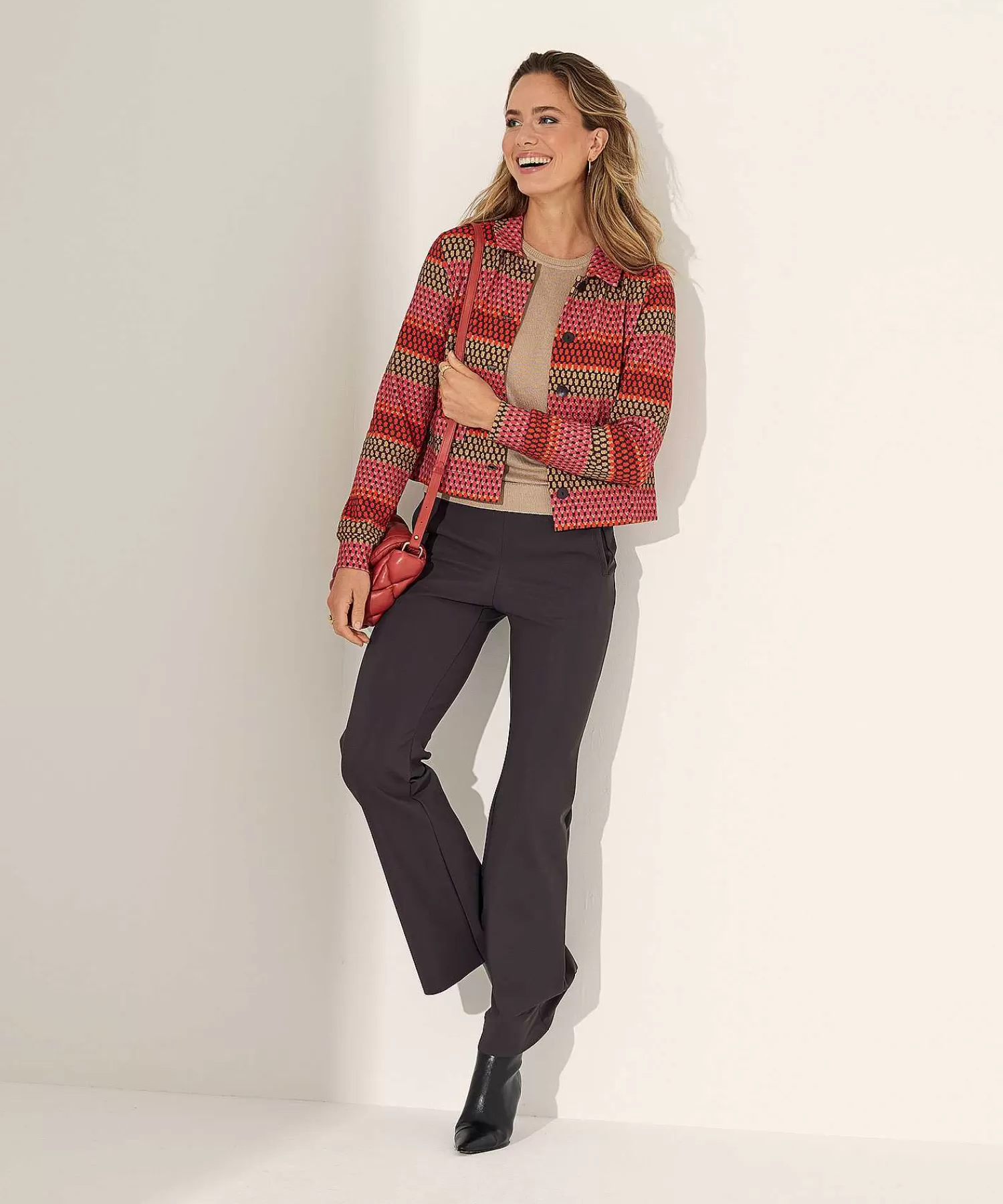 KYRA Chaqueta Estructura Multicolor Leona Cheap