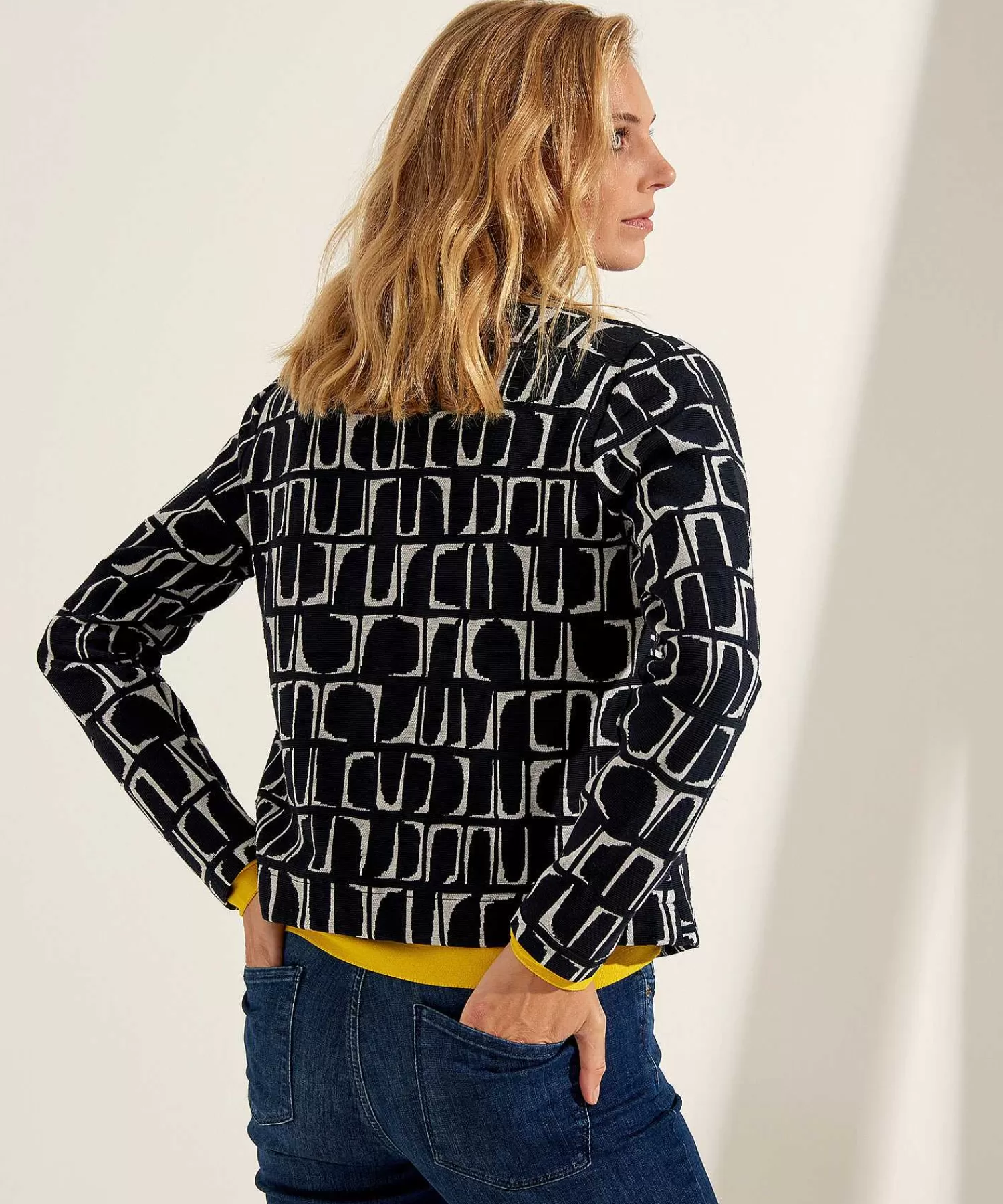 KYRA Chaqueta Geo Print Dulce Online
