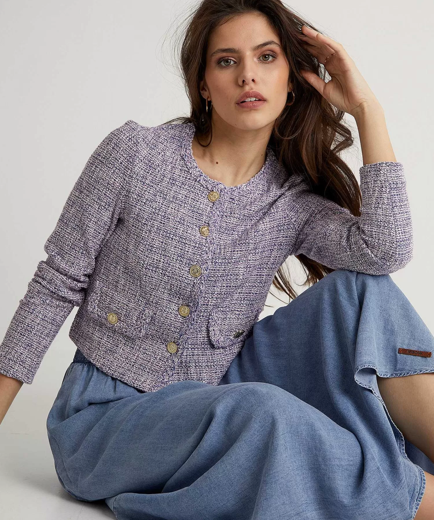 OUI Chaqueta Boucle Shop