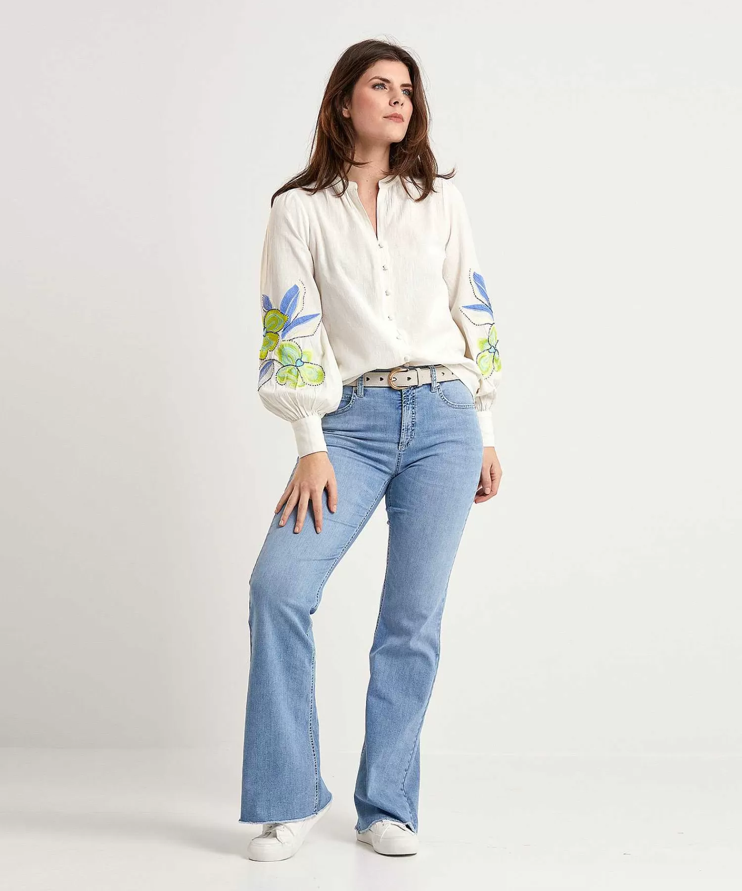 Fabienne Chapot Blusa Flores Marielle Flash Sale