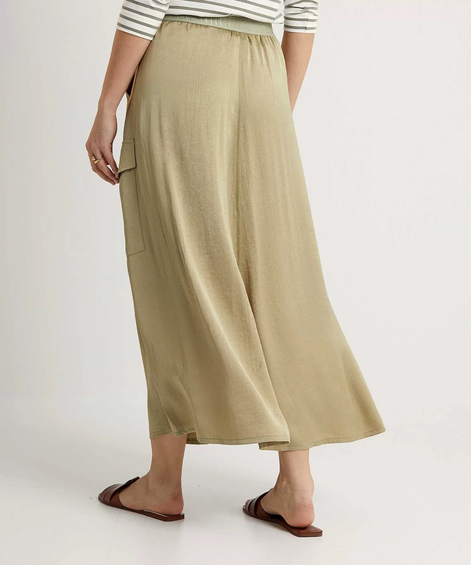 Summum Falda Cargo Sedosa Flash Sale