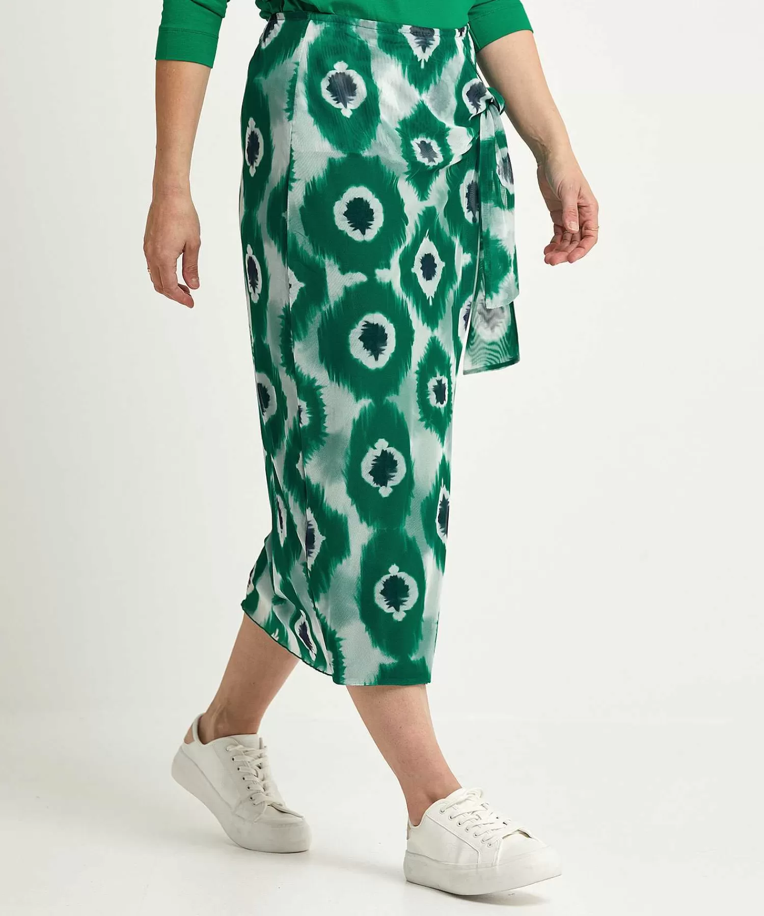 KYRA Falda Cruzada De Malla Tie-Dye Sandra Shop