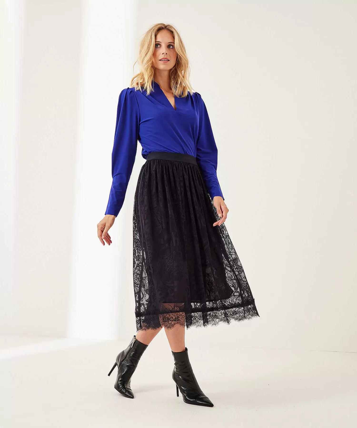 Marc Cain Sports Falda Deportiva De Encaje De Marc Cain Shop