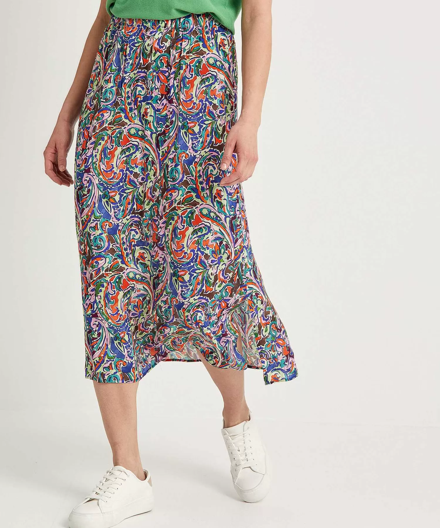 GIULIA E TU Falda Multicolor Paisley Clearance