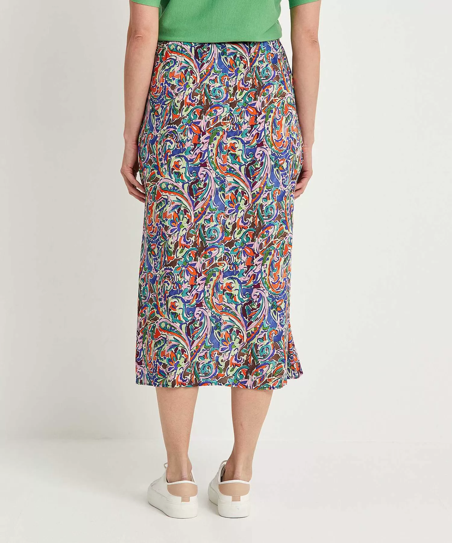 GIULIA E TU Falda Multicolor Paisley Clearance