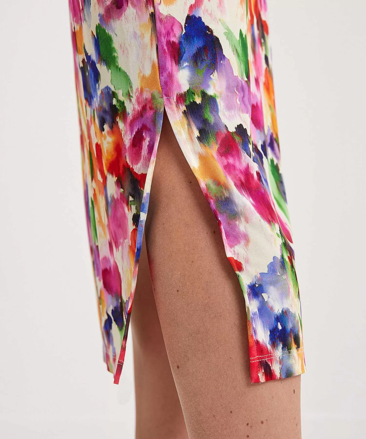 GIULIA E TU Falda Slinky Flor Descolorida Online