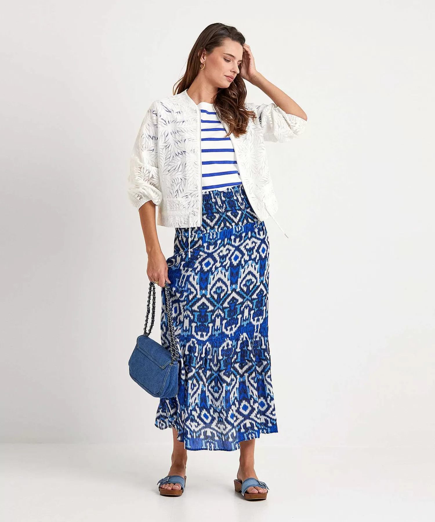 KYRA Falda Estampado Ikat Veronique Store