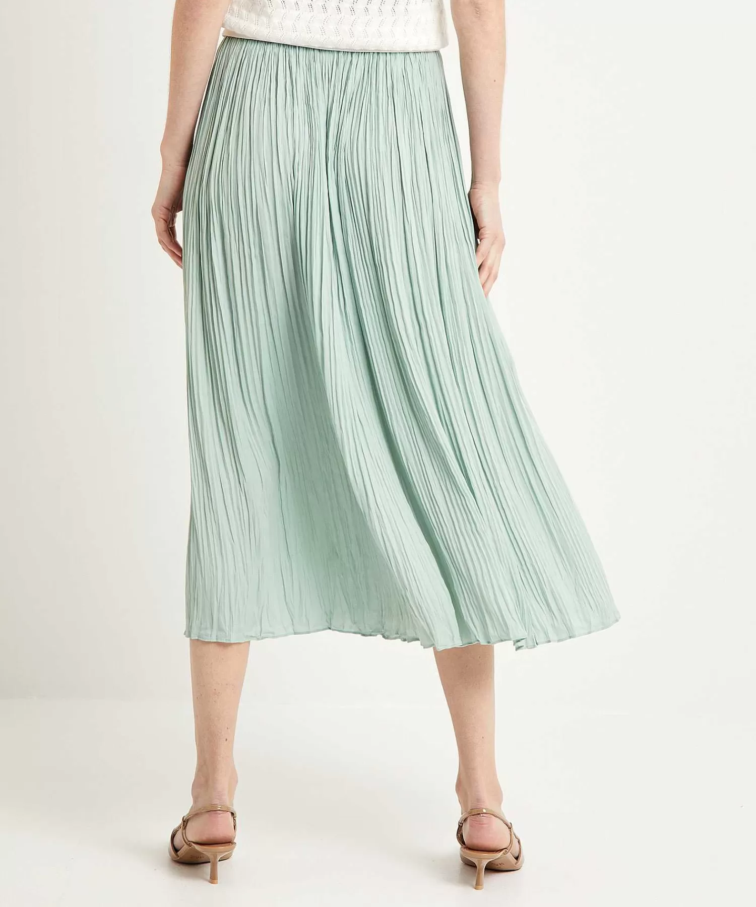 Marc Cain Sports Falda Plisada Sedosa Deportiva De Marc Cain Discount