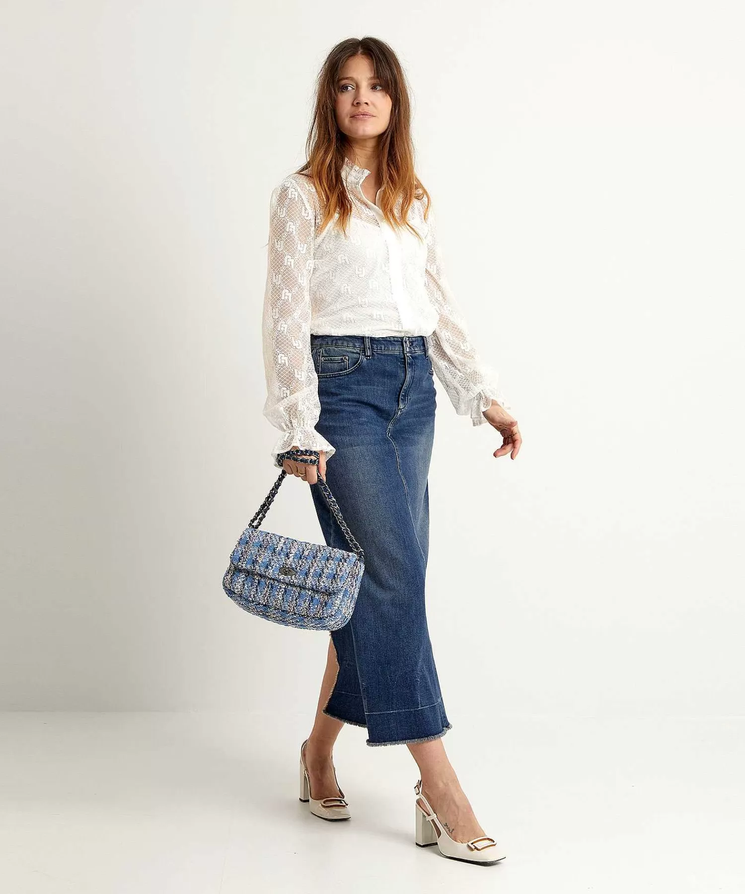 Luisa Cerano Falda Vaquera Discount