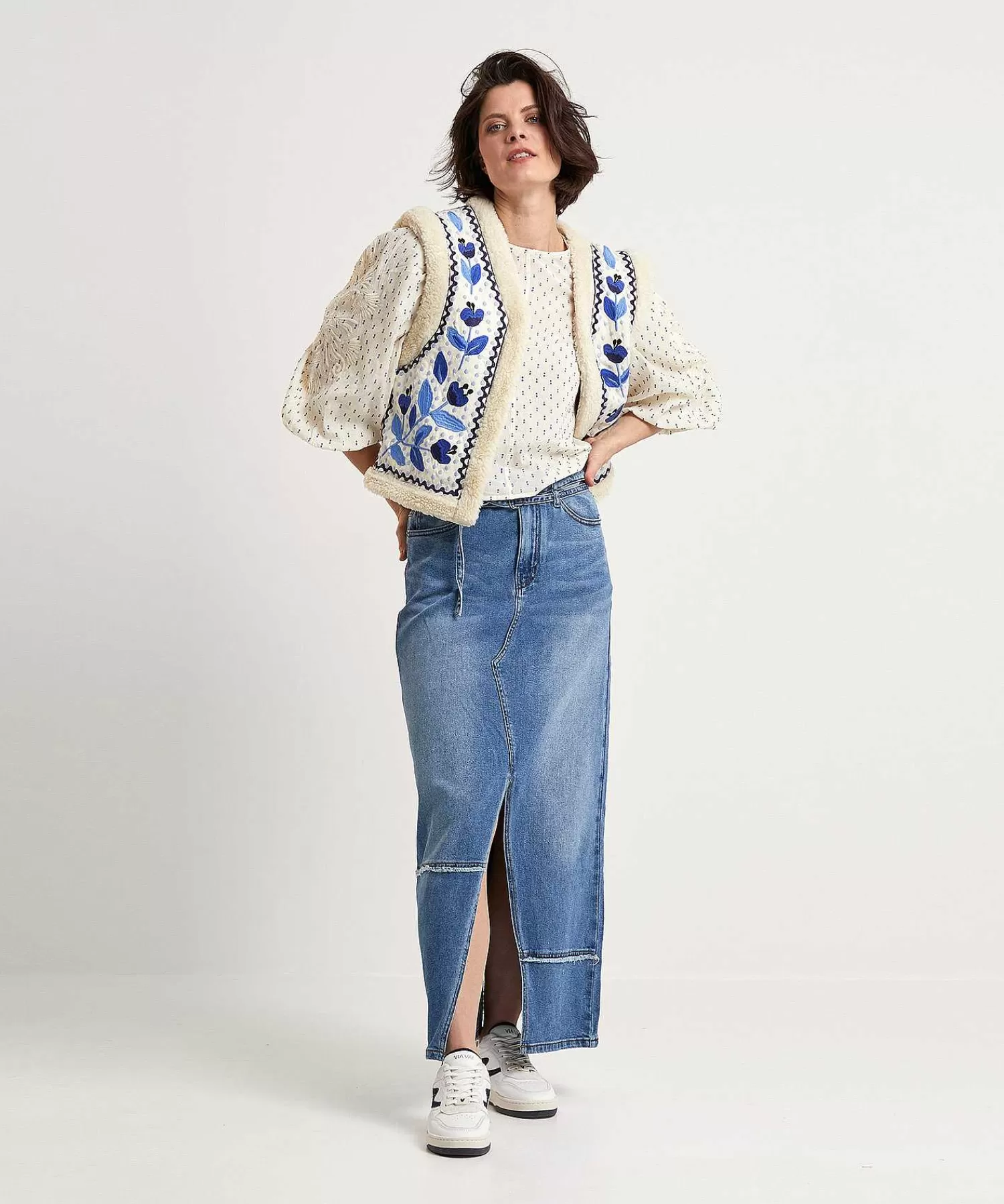 Summum Falda Vaquera Dividida Clearance
