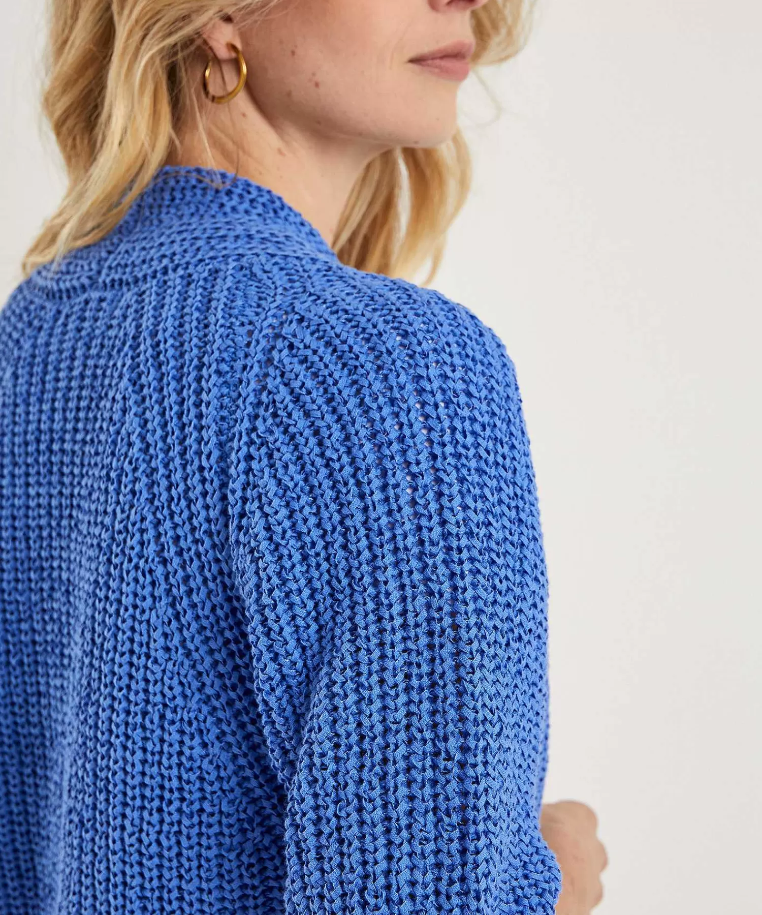 GIULIA E TU Cardigan De Hilo De Cinta Manga Corta New