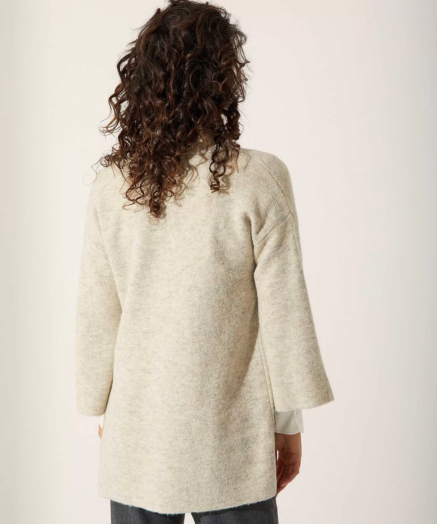 GIULIA E TU Cardigan Midi De Lurex Online