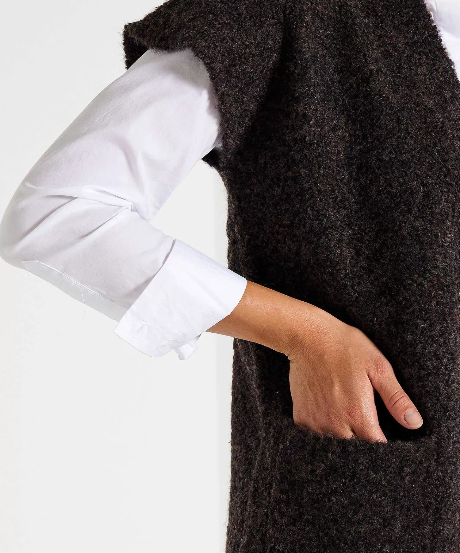 GIULIA E TU Chaleco Sin Mangas Boucle Flash Sale