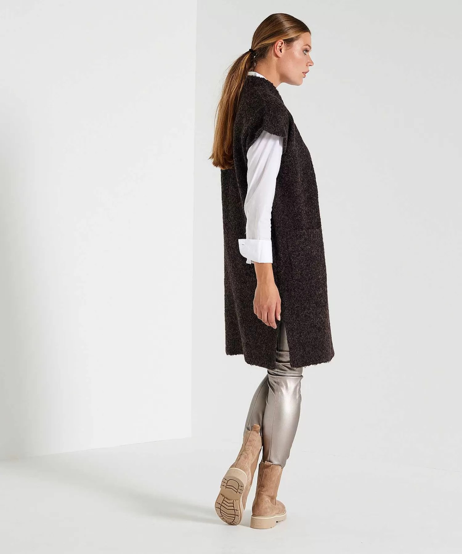 GIULIA E TU Chaleco Sin Mangas Boucle Flash Sale