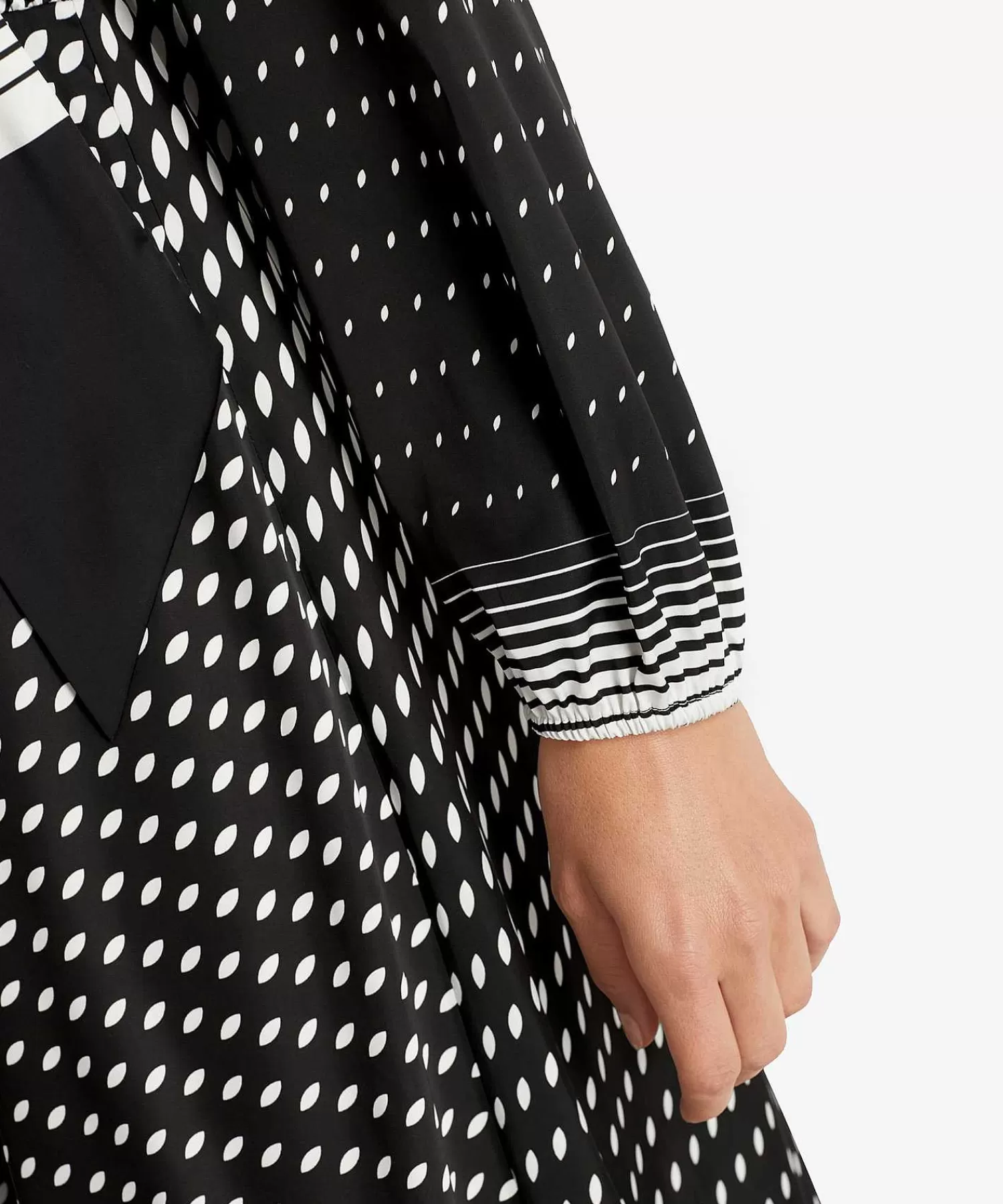 Marc Cain Remix Graficos Del Vestido Marc Cain + Bufanda Flash Sale