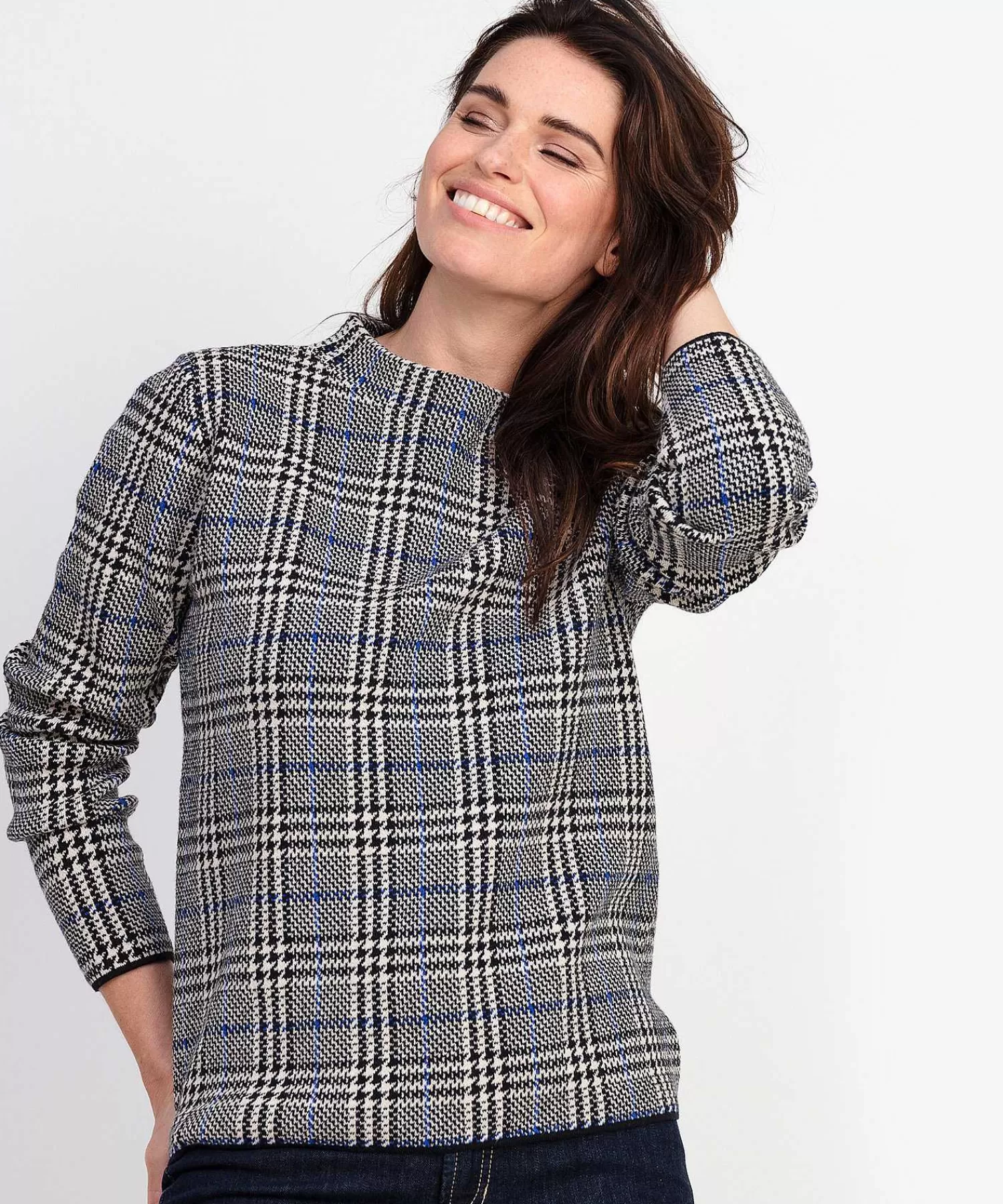 * Jersey Jacquard Cuadros Outlet