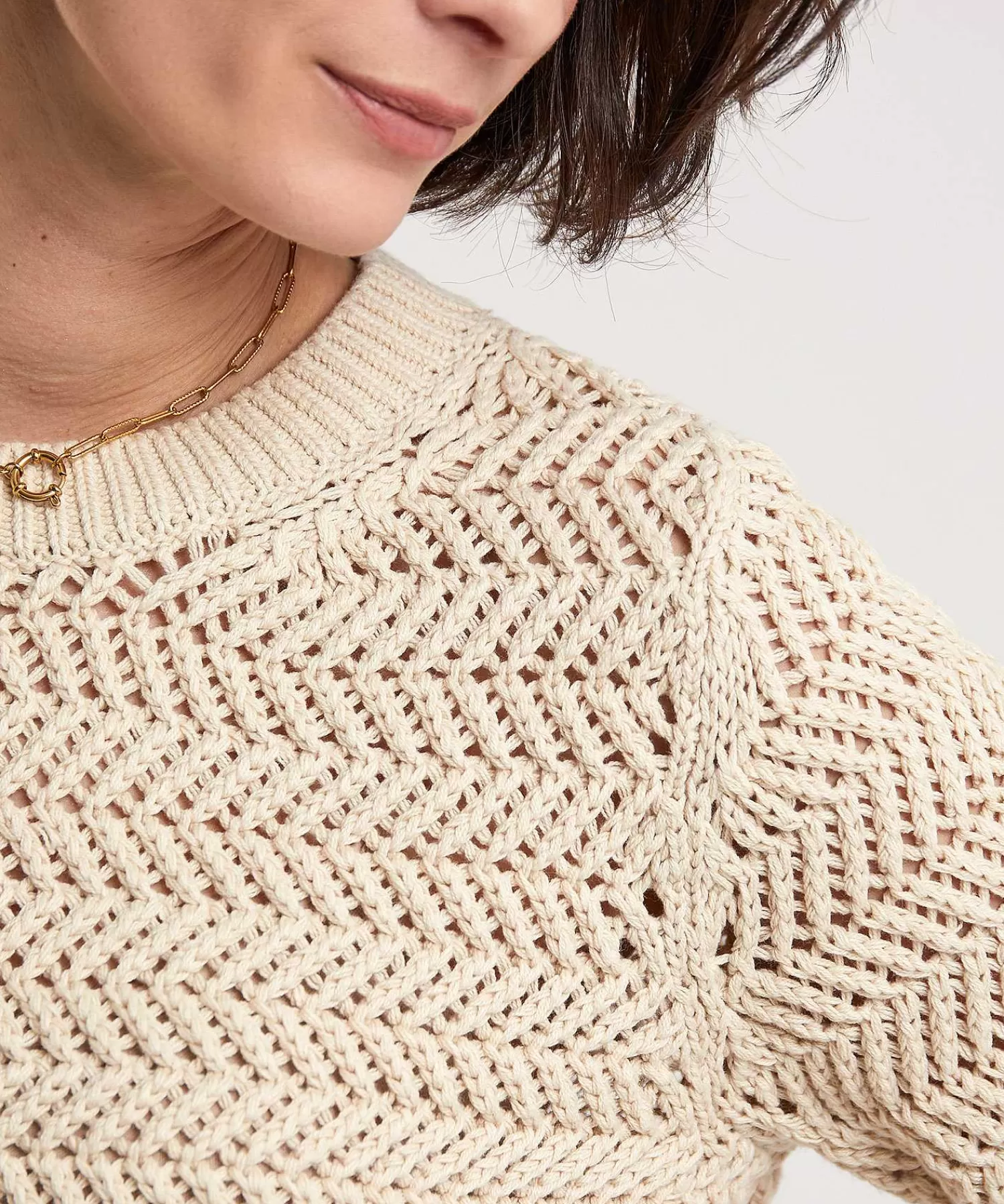 * Jersey Calado En Zigzag Discount