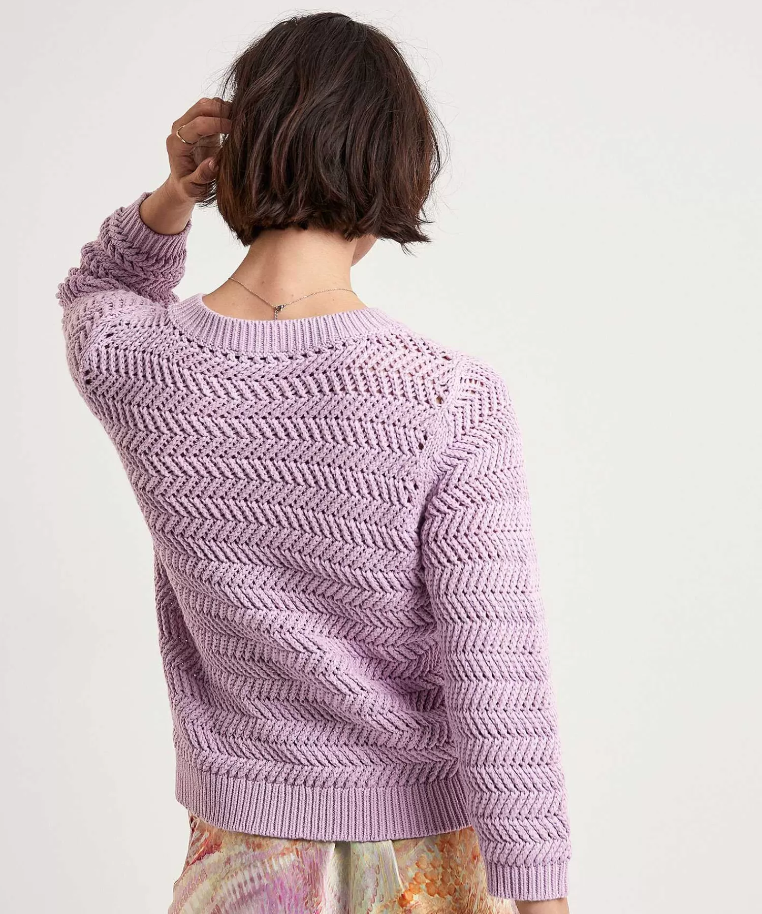 * Jersey Calado En Zigzag Flash Sale