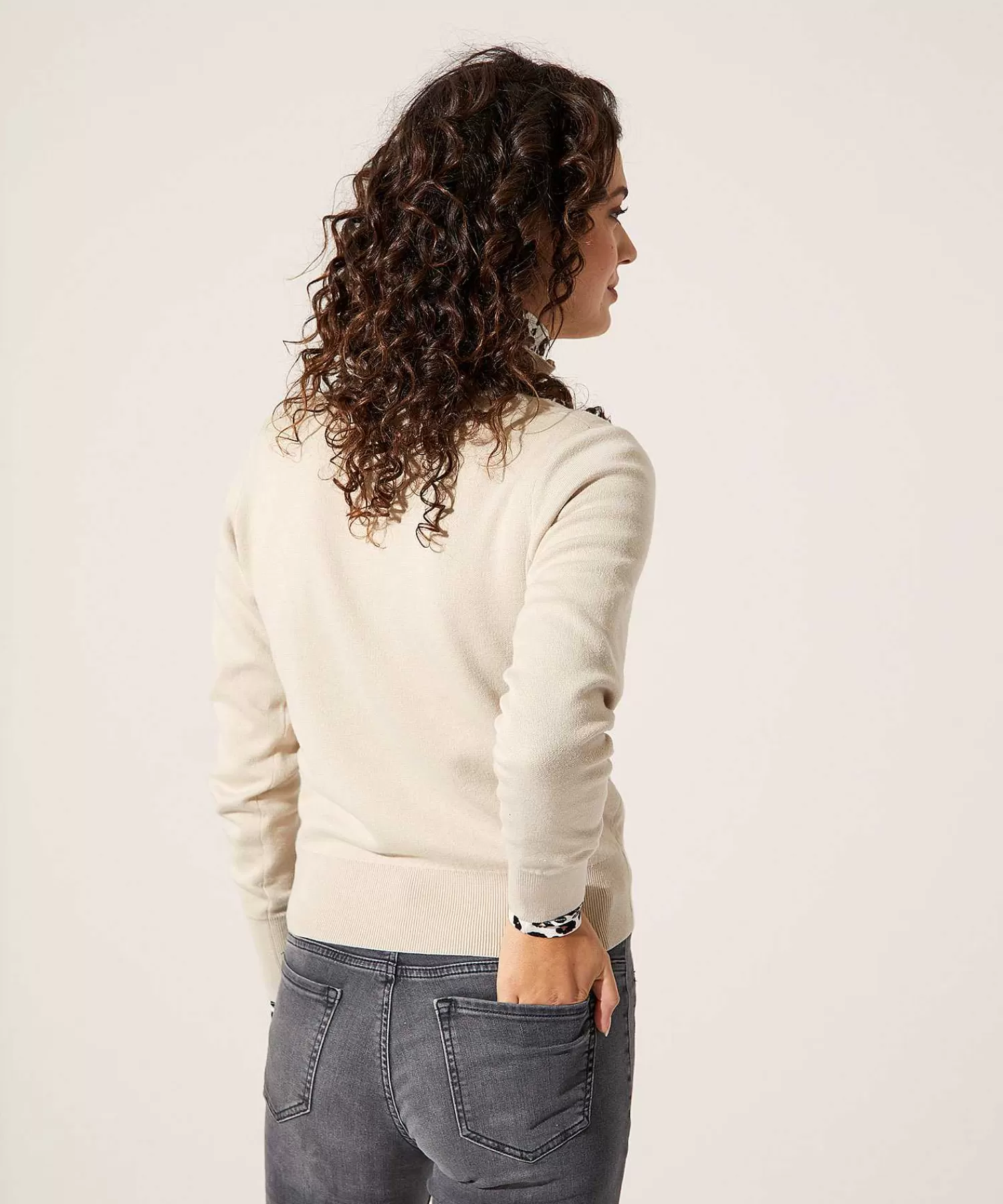 GIULIA E TU Jersey Con Cremallera Oculta Shop