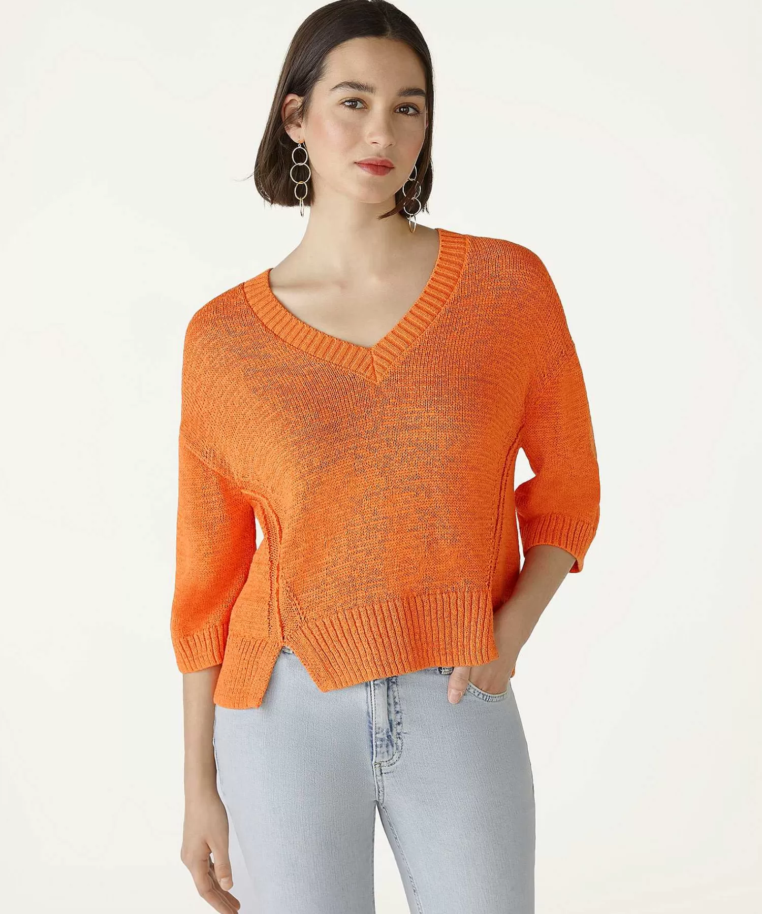 OUI Jersey Corto De Hilo Con Cinta Best Sale