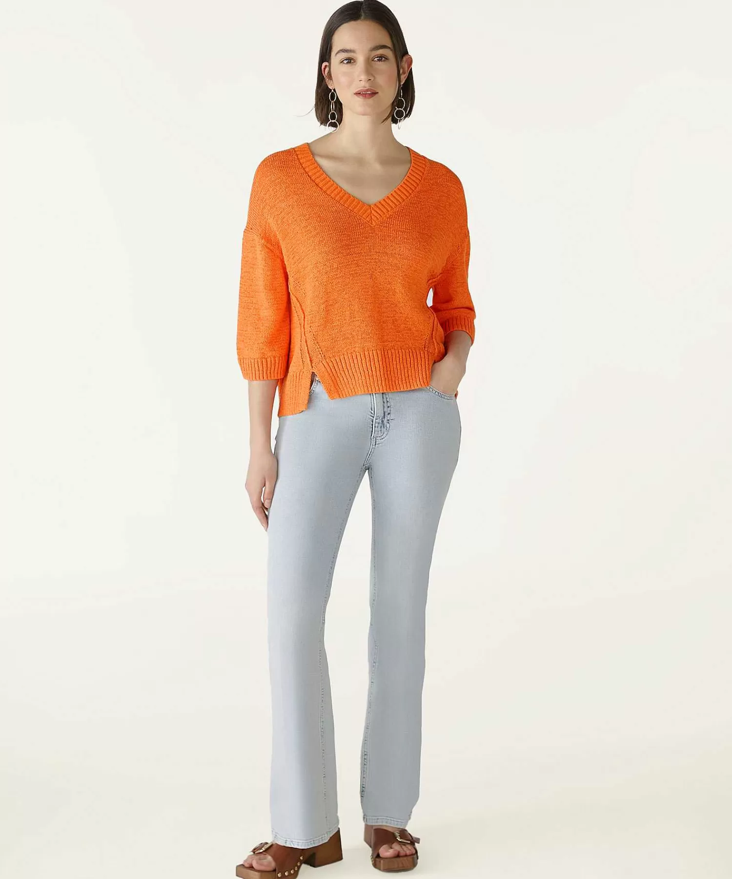 OUI Jersey Corto De Hilo Con Cinta Best Sale