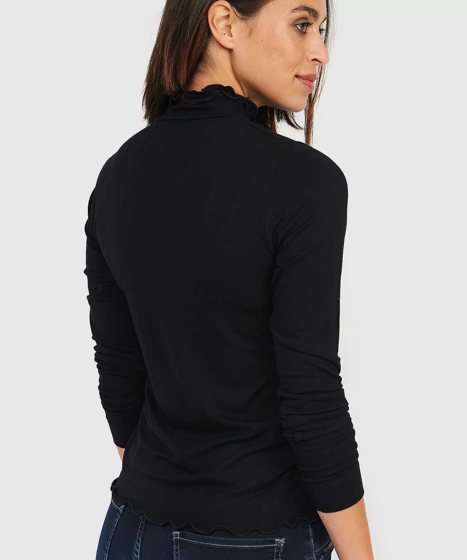 * Jersey De Cuello Alto Roezel De Essentials Cheap