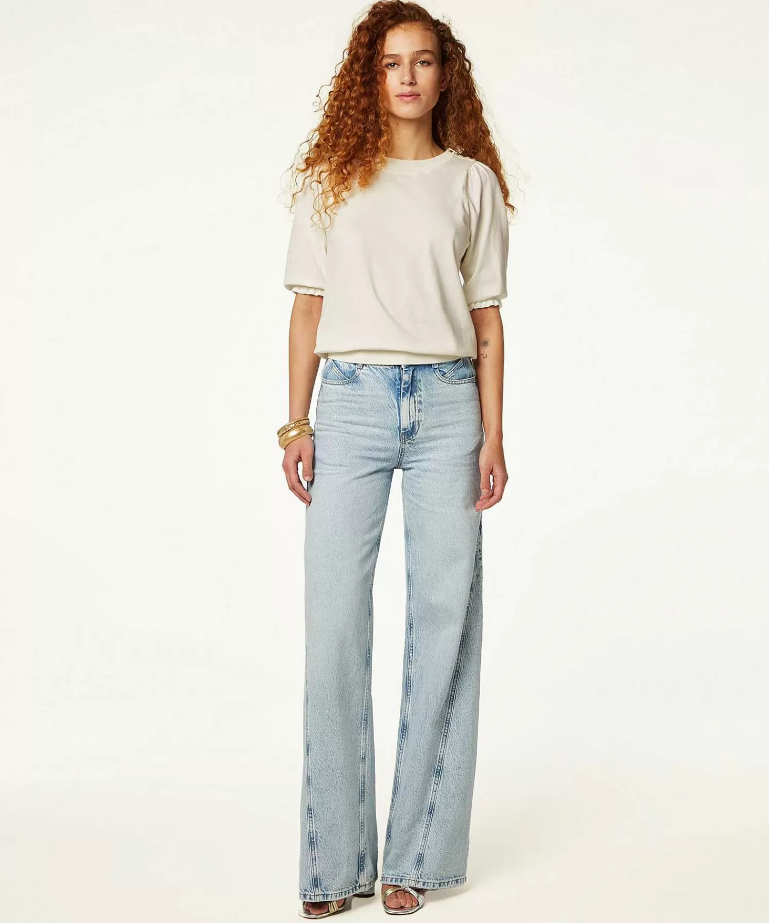 Fabienne Chapot Jersey Con Detalle De Hombros Milly Flash Sale