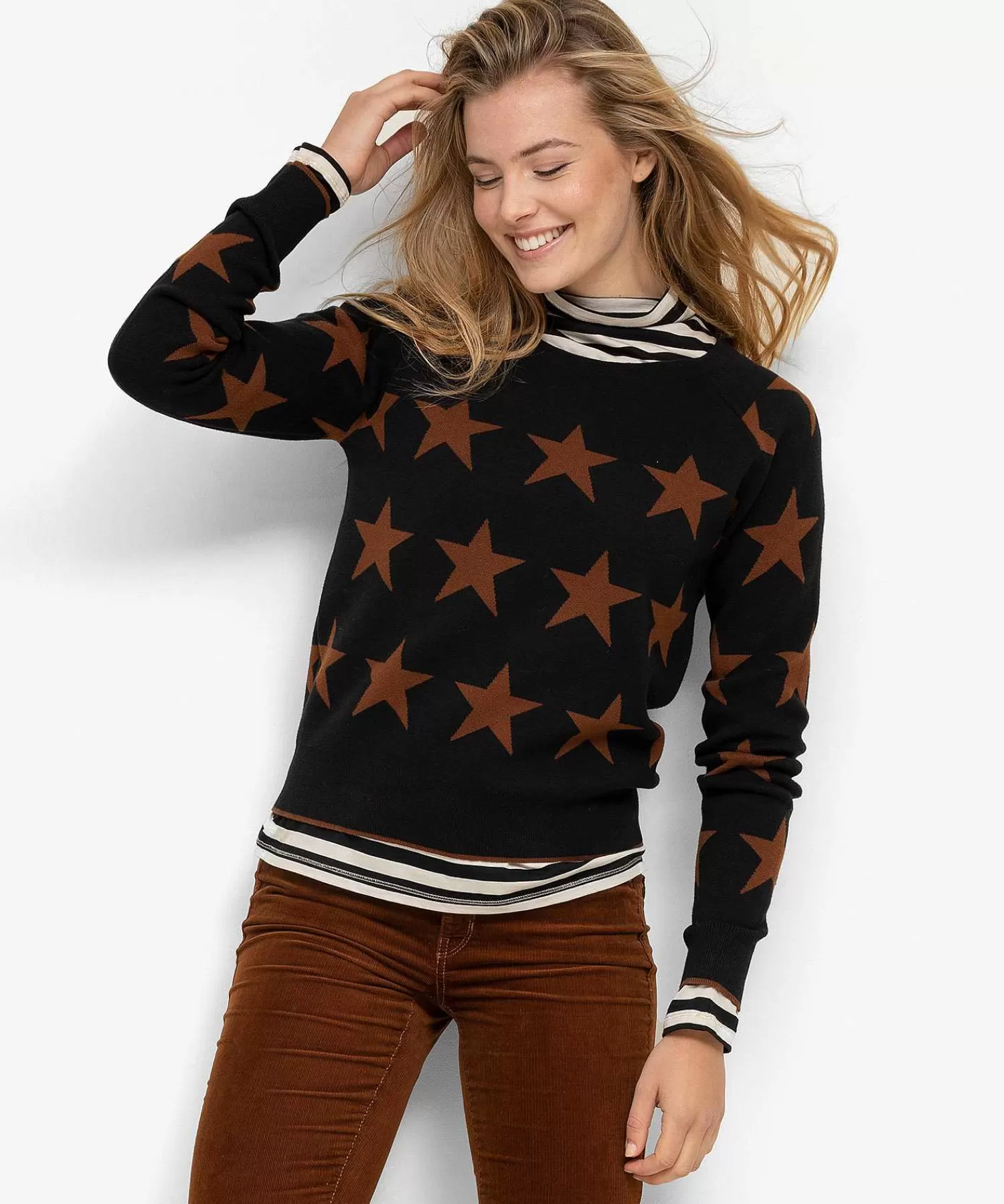 GIULIA E TU Jersey Con Estrellas New
