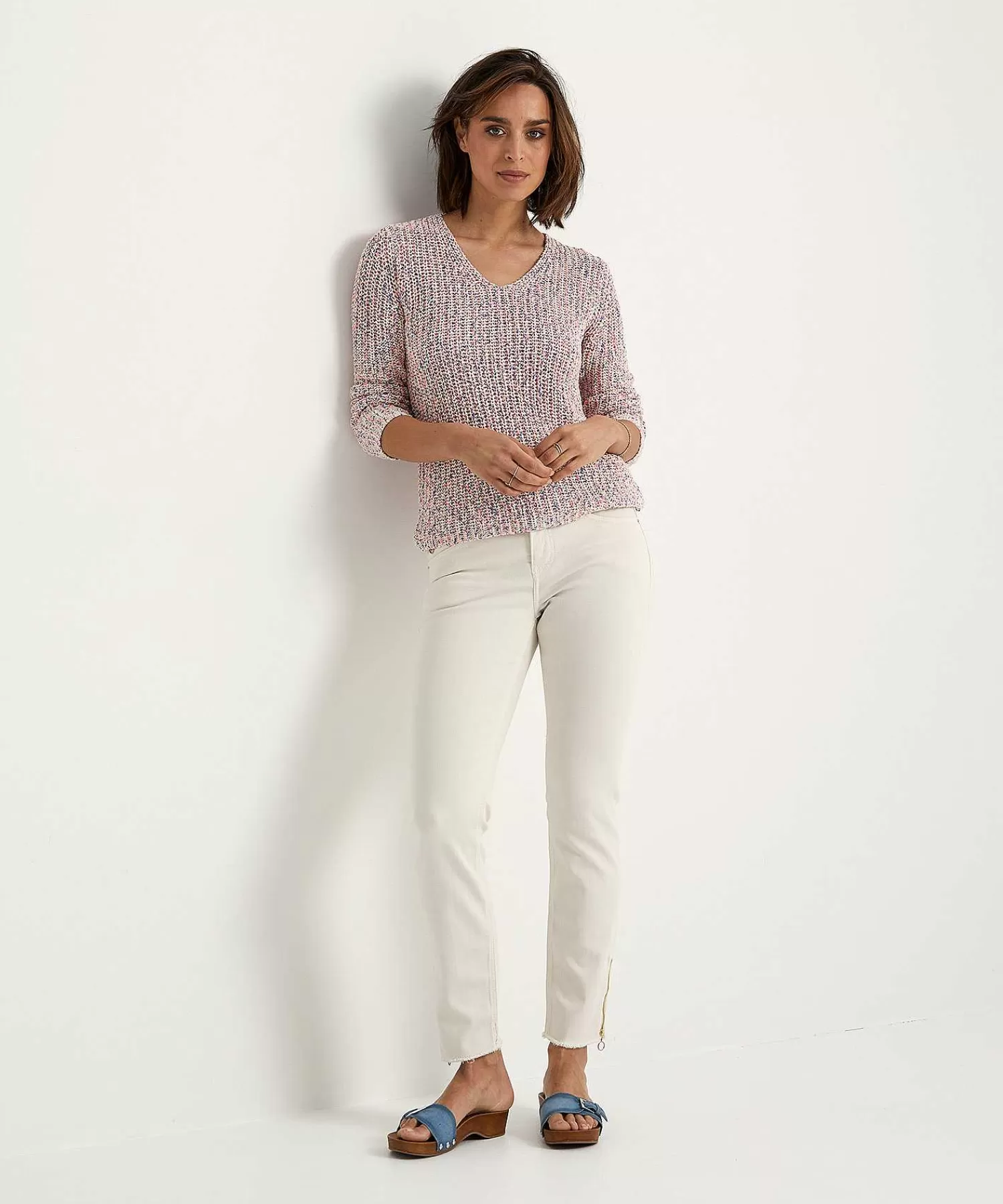 GIULIA E TU Jersey De Hilo Con Cinta Multicolor Outlet