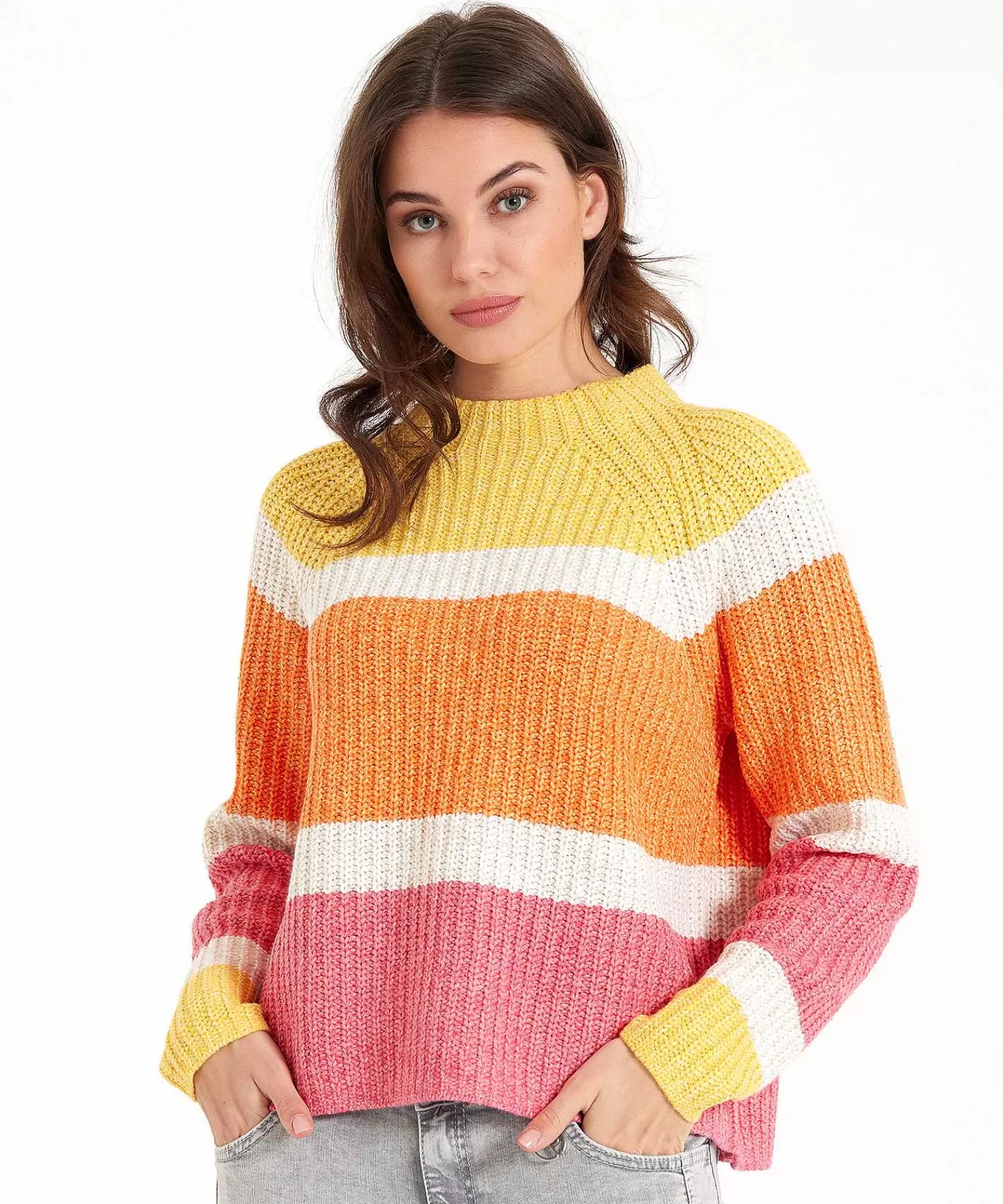 OUI Jersey Con Bloques De Color Online