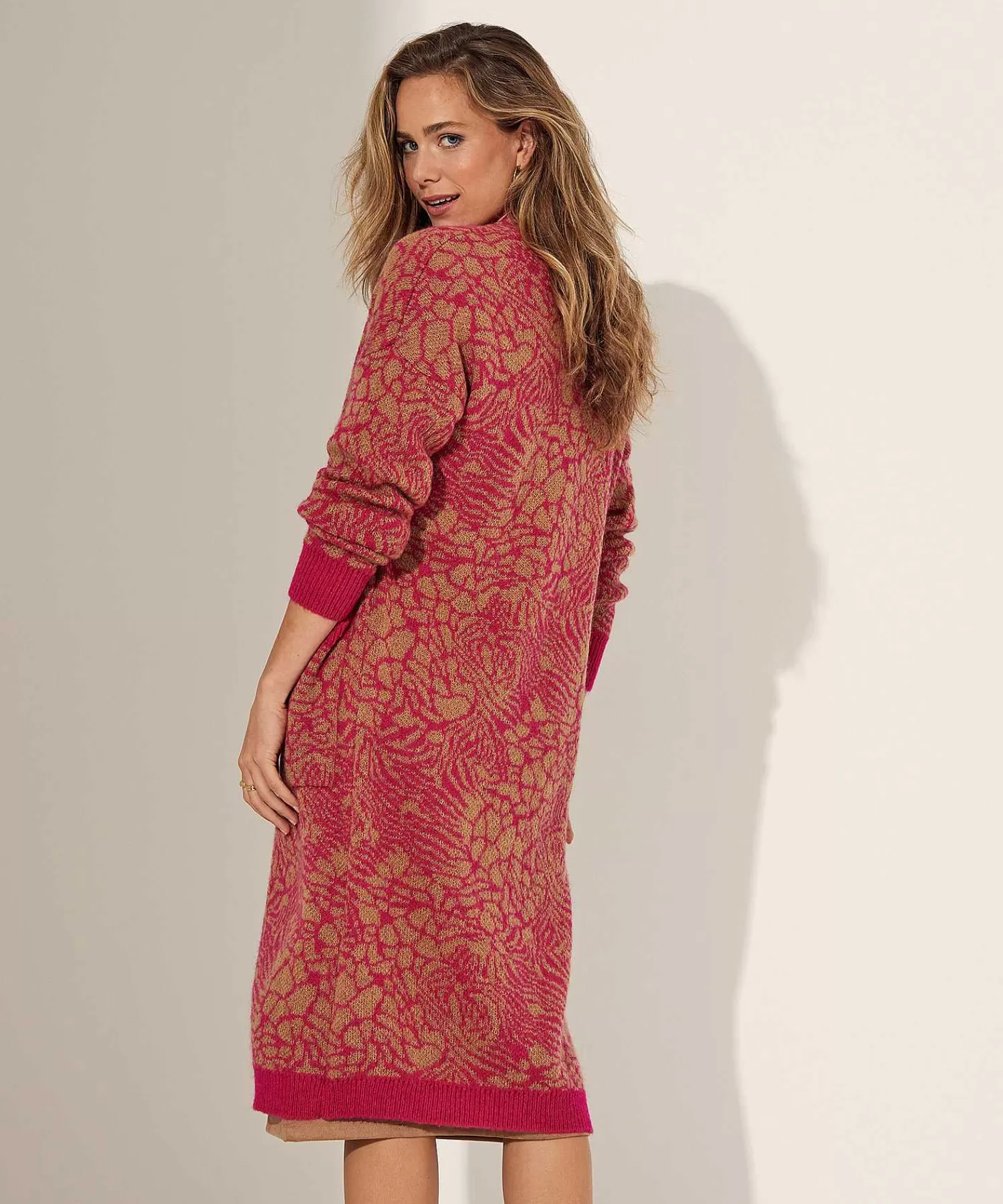 KYRA Cardigan Largo Flor Puk Online