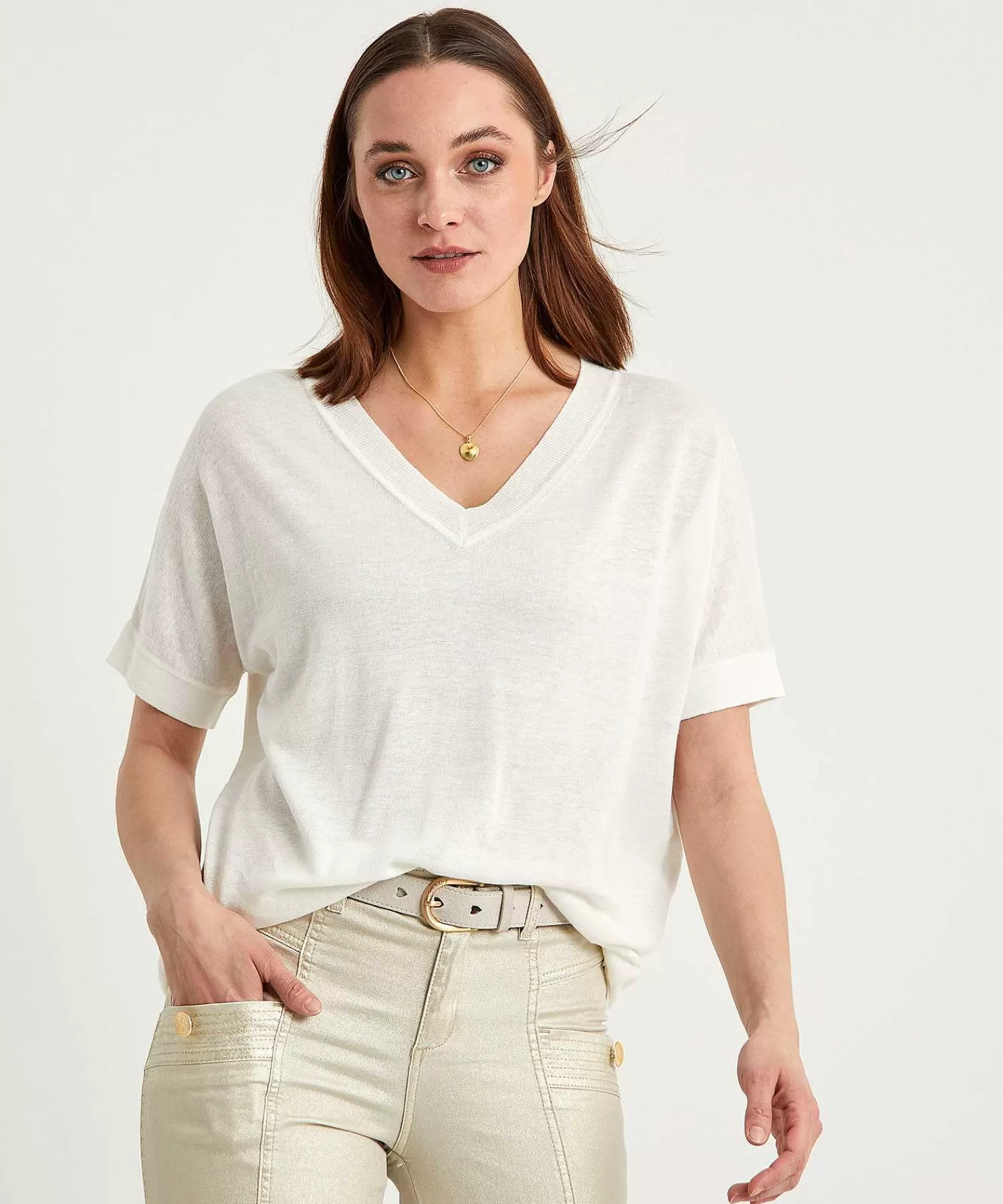 KYRA Jersey Mezcla De Lino Esther Shop