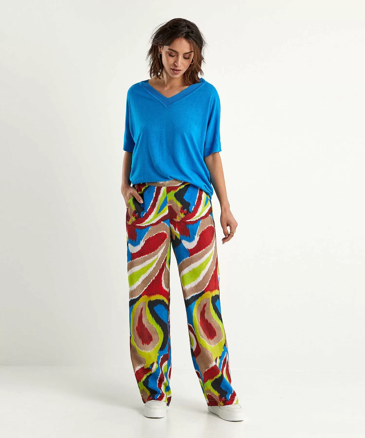 KYRA Jersey Mezcla De Lino Esther Online