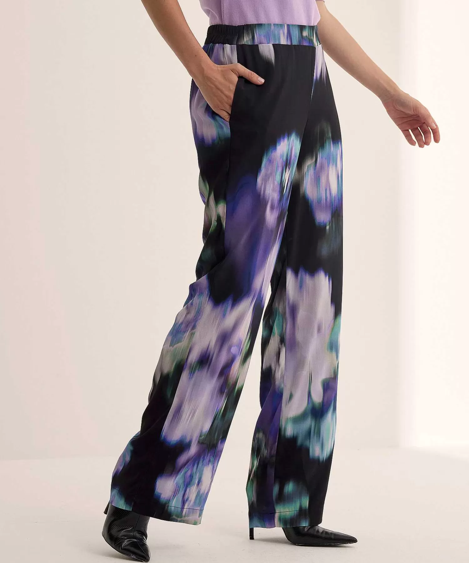 KYRA Pantalones Flor Arista Discount
