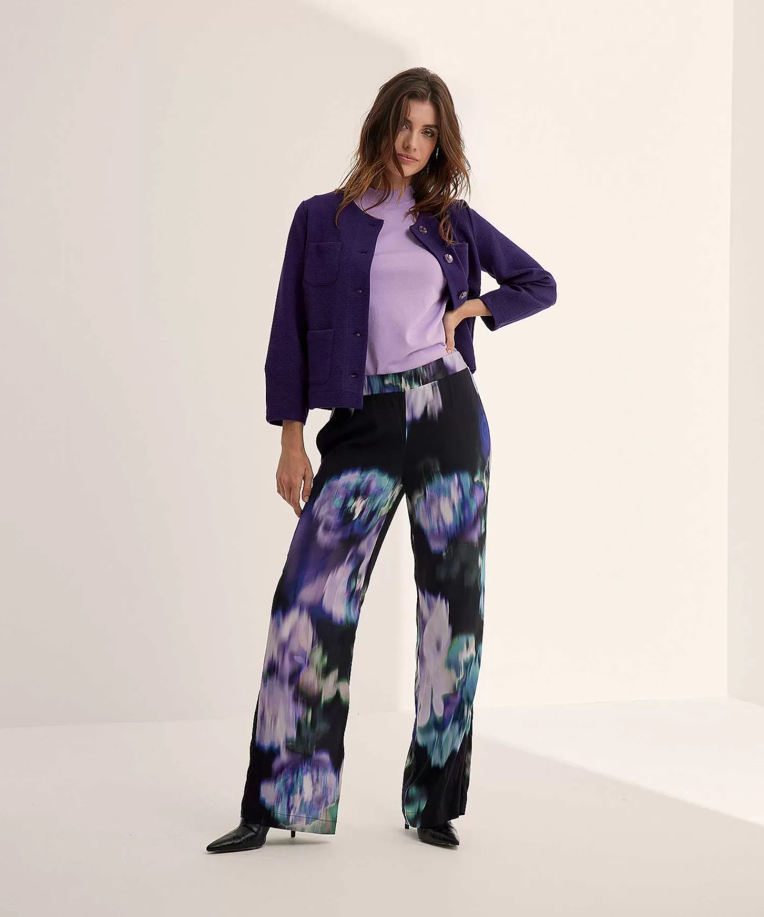 KYRA Pantalones Flor Arista Discount